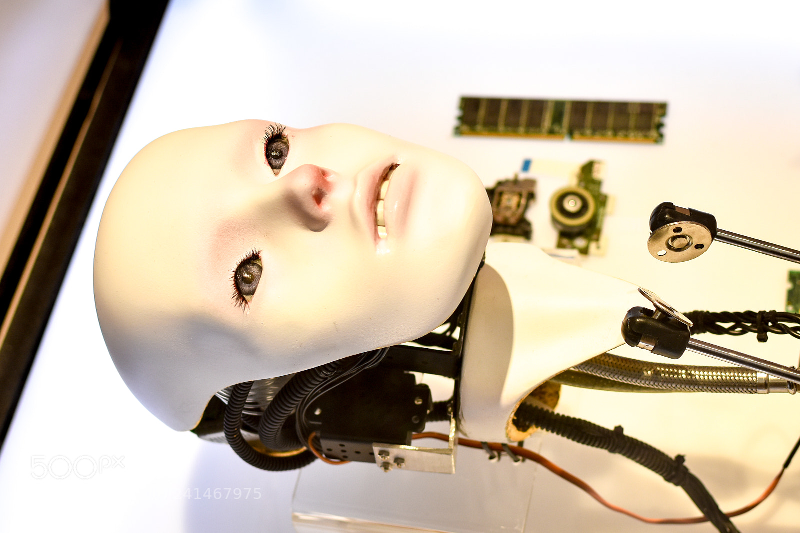 Nikon D7200 sample photo. "hello robot" (visage) photography