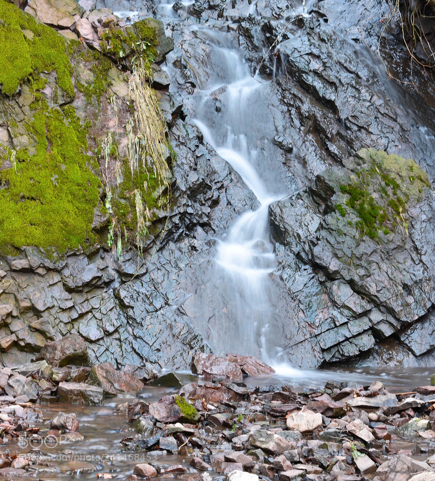 Nikon D3400 sample photo. Mini falls photography