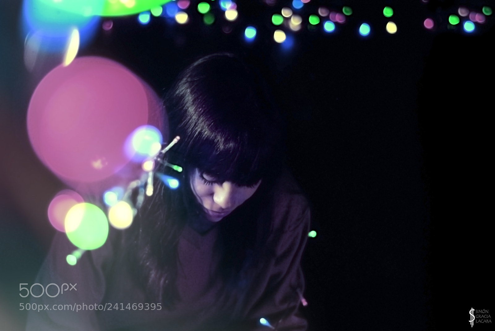 Nikon D3000 sample photo. Bokeh night photography