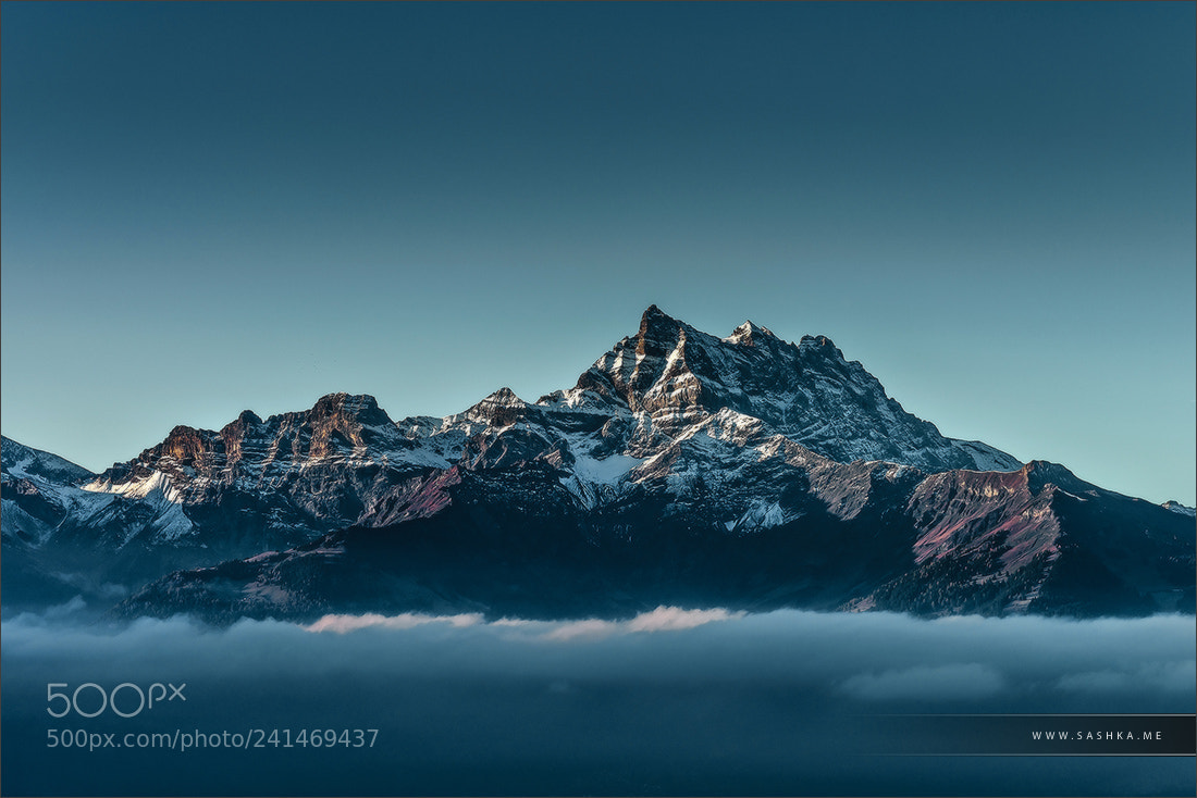 Sony Alpha a99 sample photo. Beautiful alpine peaks view photography