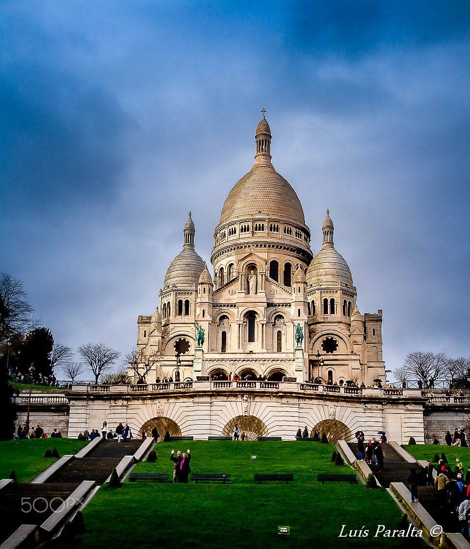 Sony DSC-W7 sample photo. Basílica sacré coeur photography