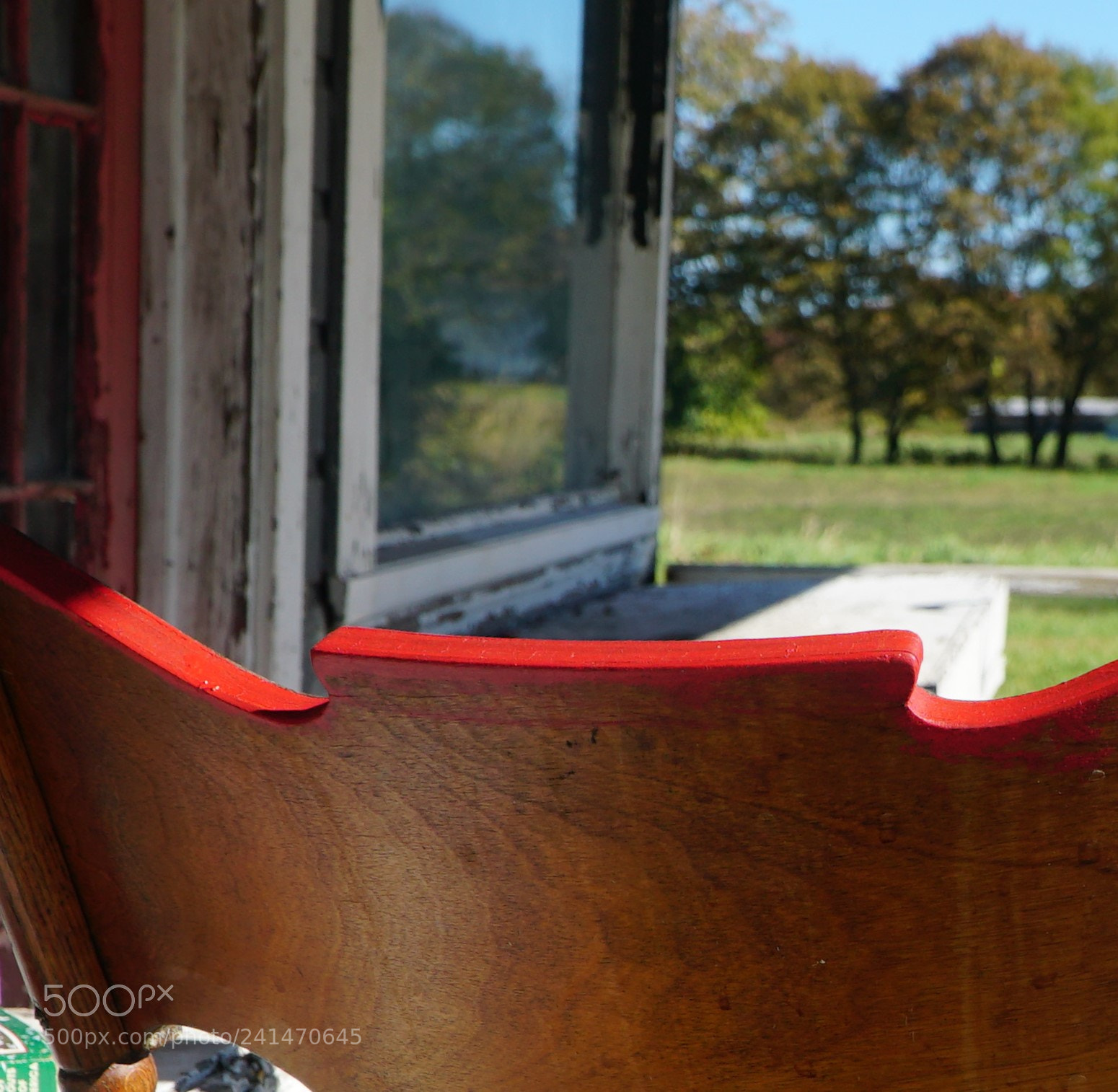 Sony a6500 sample photo. Old abadoned rocking chair photography