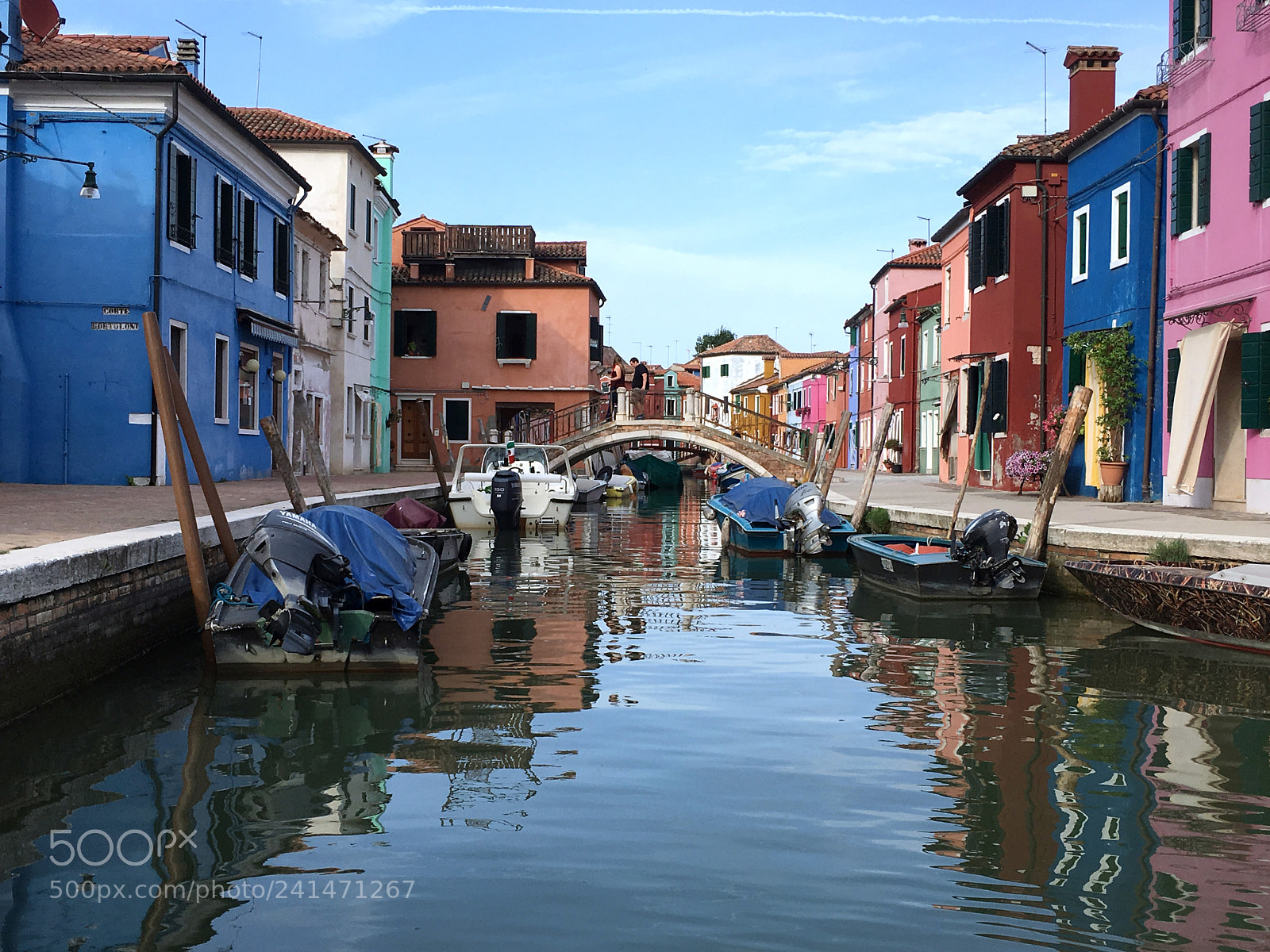 Apple iPhone 6s sample photo. Burano canal photography