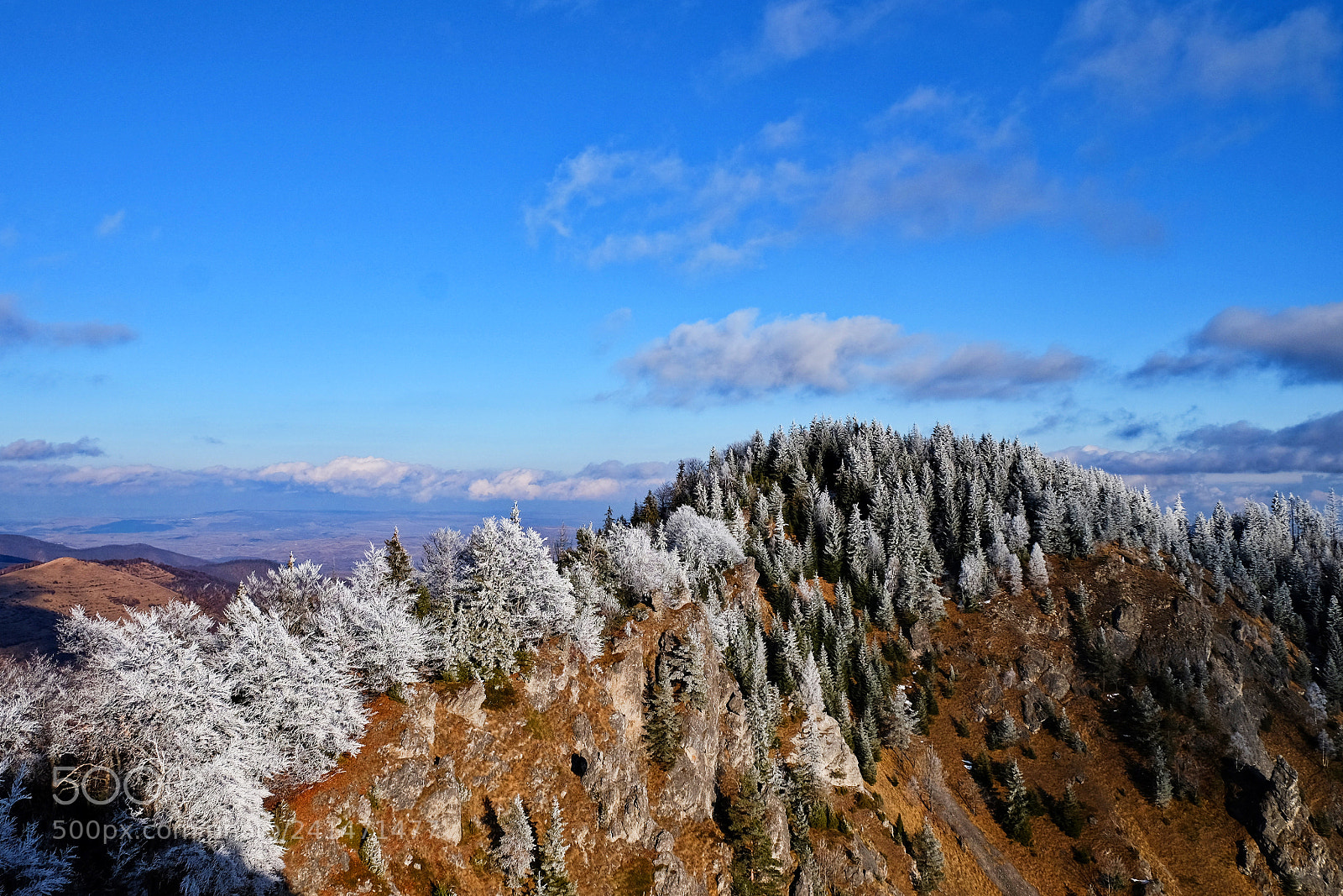 Fujifilm X-T10 sample photo. Frozen mountain ridge photography