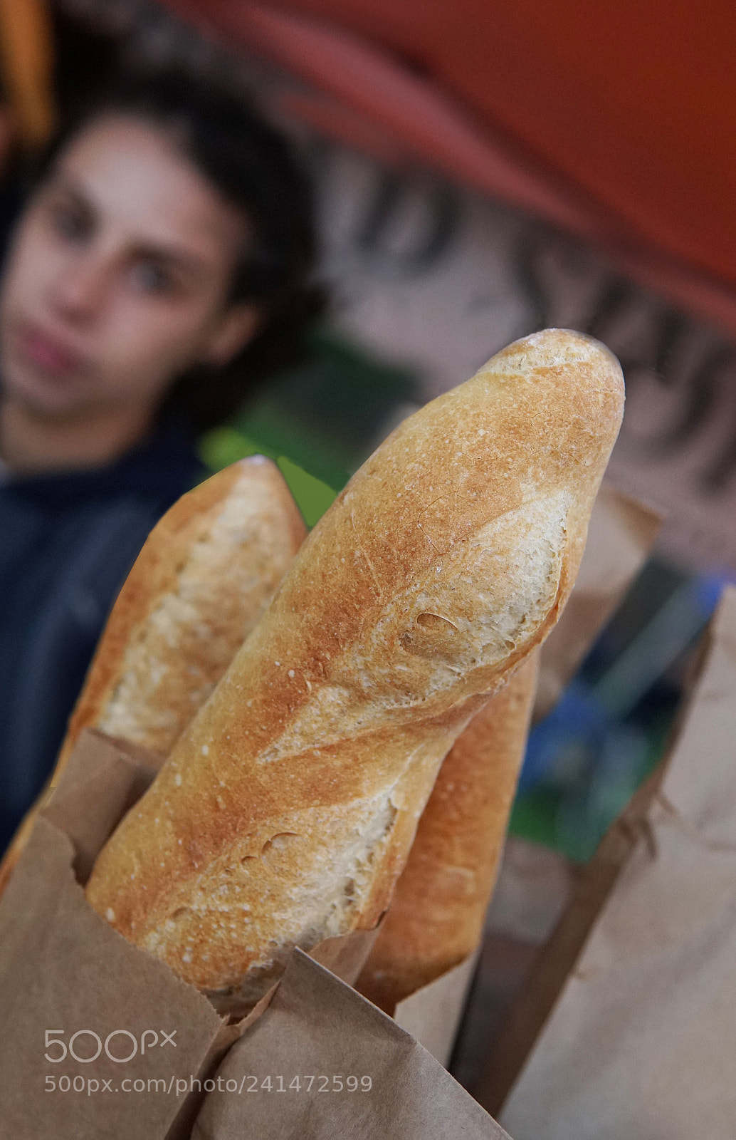 Sony a6500 sample photo. French bread at the photography
