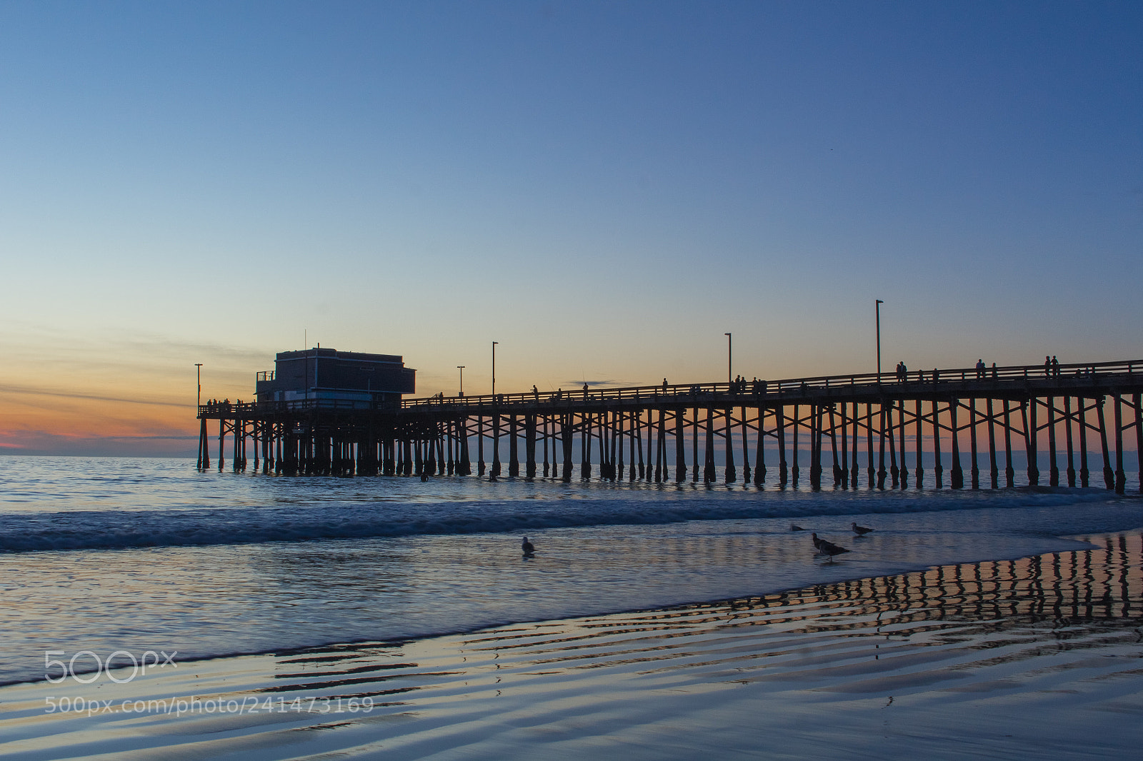 Canon EOS 100D (EOS Rebel SL1 / EOS Kiss X7) sample photo. Newport beach pier photography