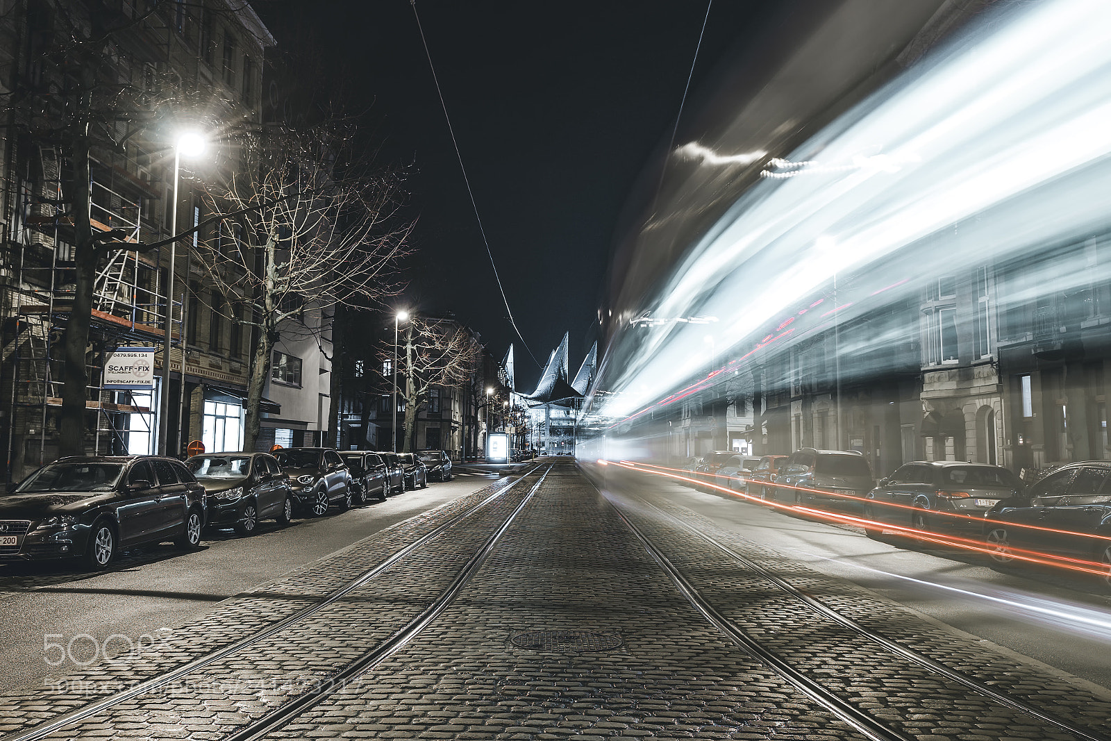 Sony a7 II sample photo. Tram passing by photography