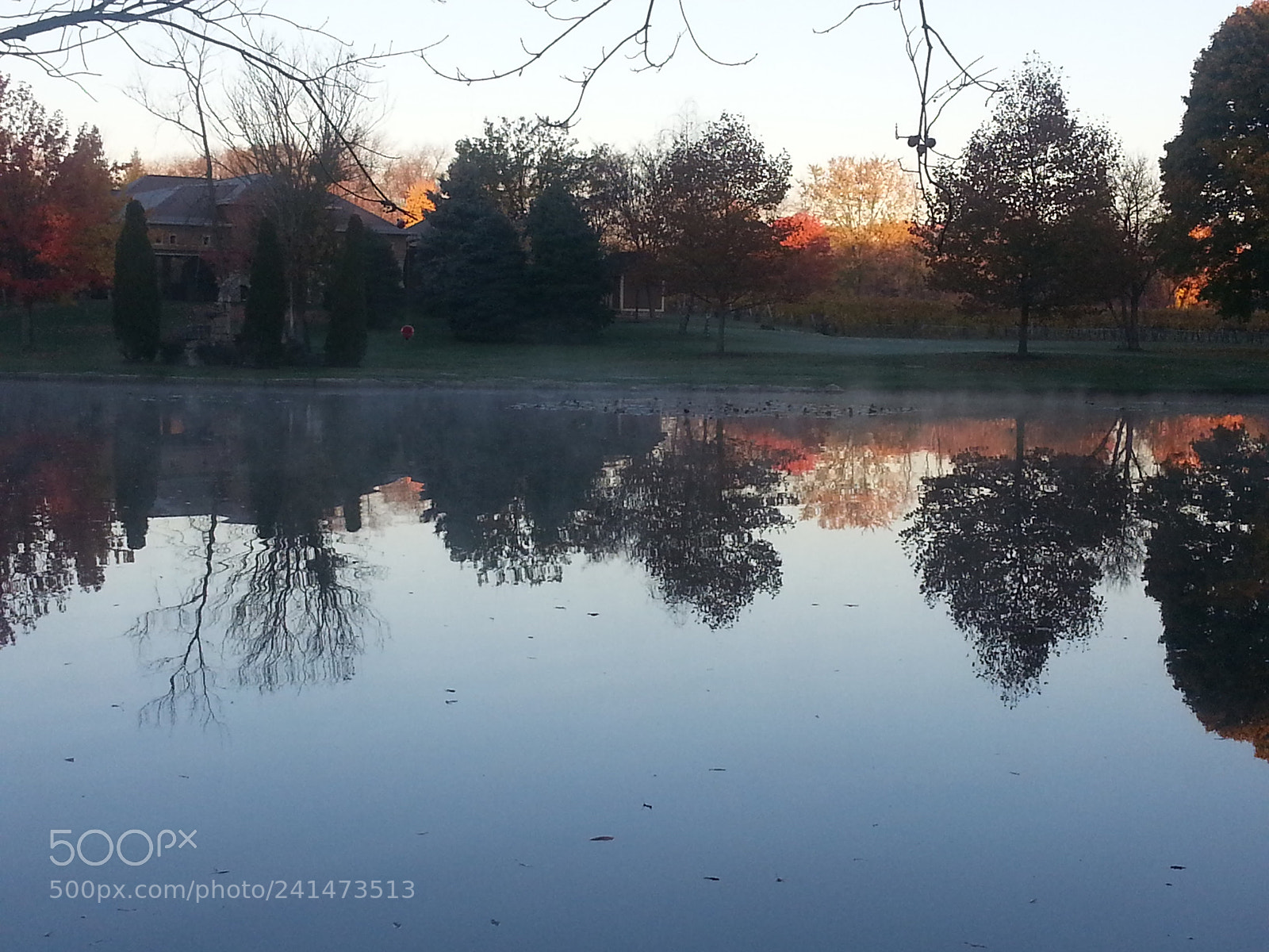 Samsung Galaxy Note2 sample photo. Fall morning at the photography