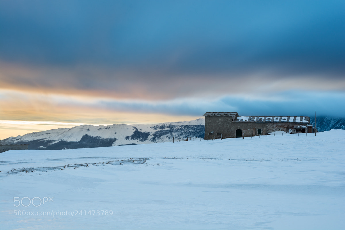 Nikon D7100 sample photo. Winter in lessinia photography