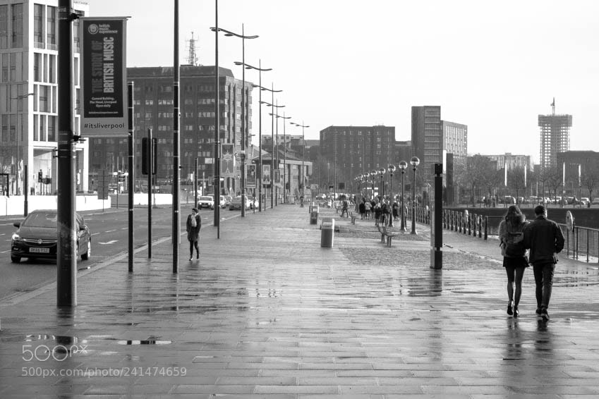 Nikon D3400 sample photo. Street liverpool american 90's photography