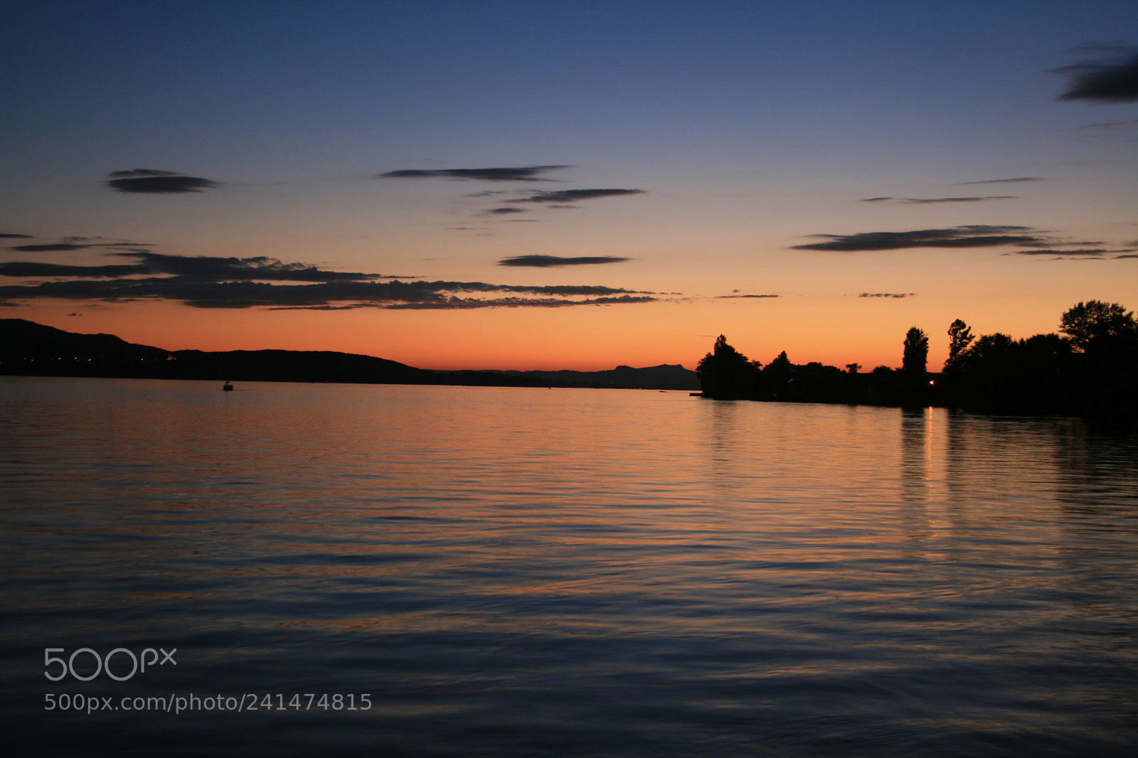 Canon EF-S 18-55mm F3.5-5.6 II sample photo. Sonnenuntergang bodensee photography