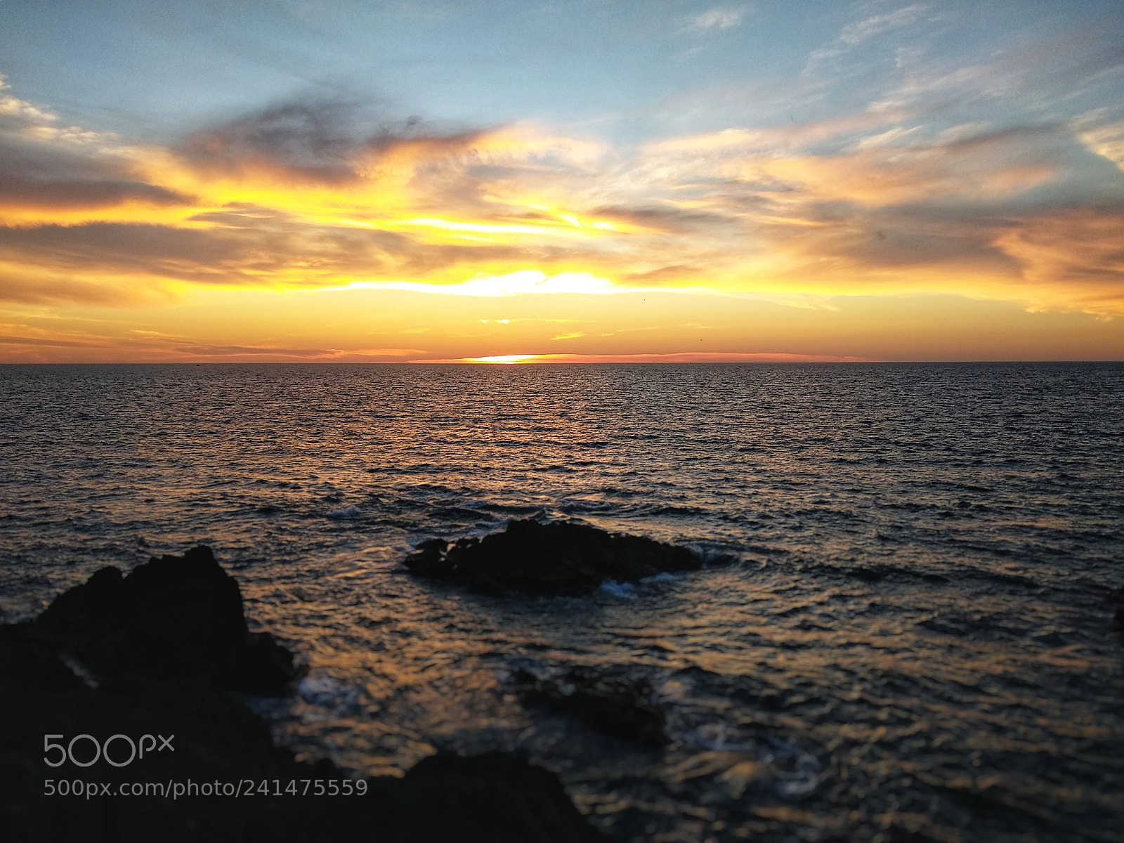 Xiaomi Mi A1 sample photo. Ocean sunset photography