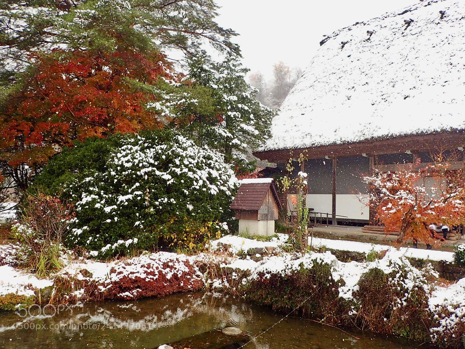 Olympus TG-4 sample photo. 白川郷 shirakawago photography