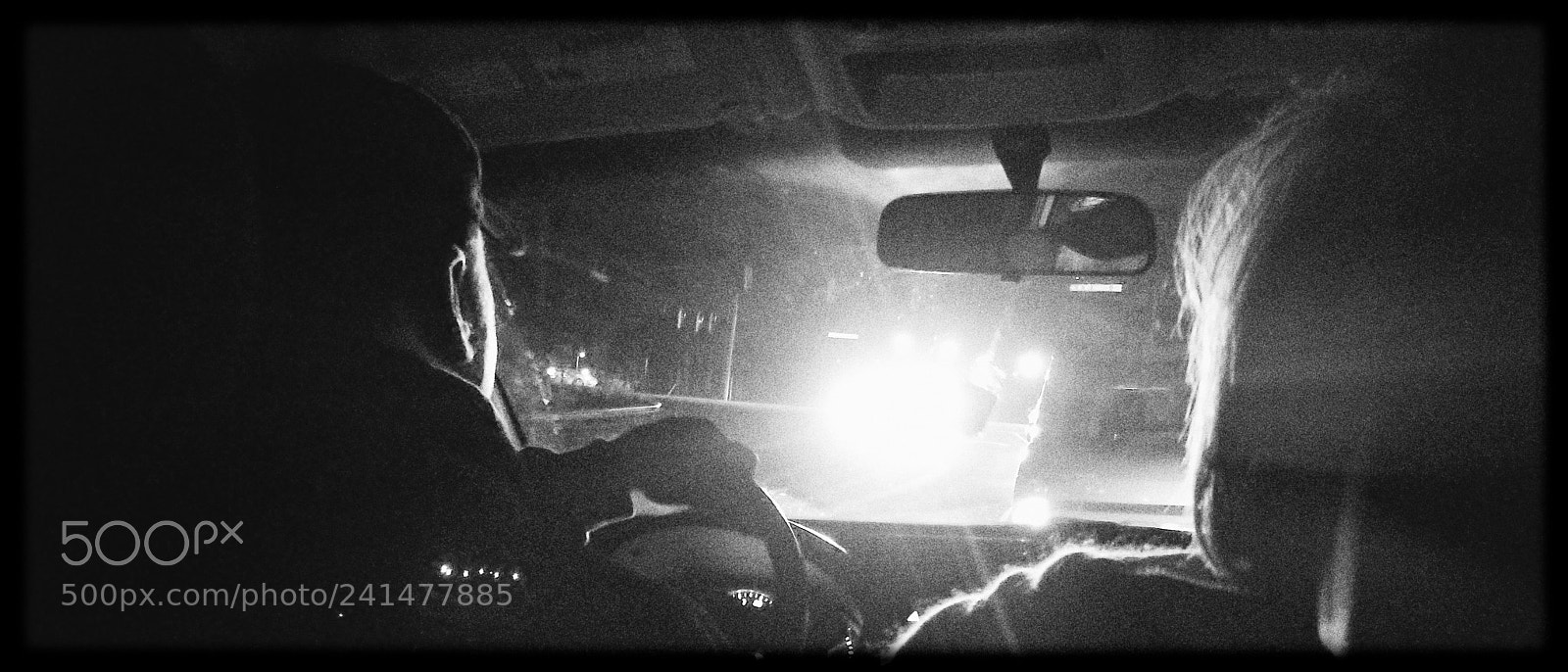 HUAWEI Honor 8 sample photo. Driving at night photography