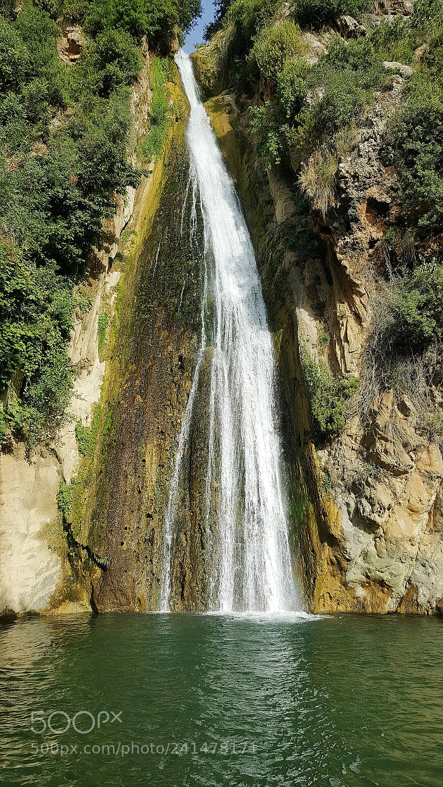 Samsung Galaxy Note5 sample photo. Waterfall photography