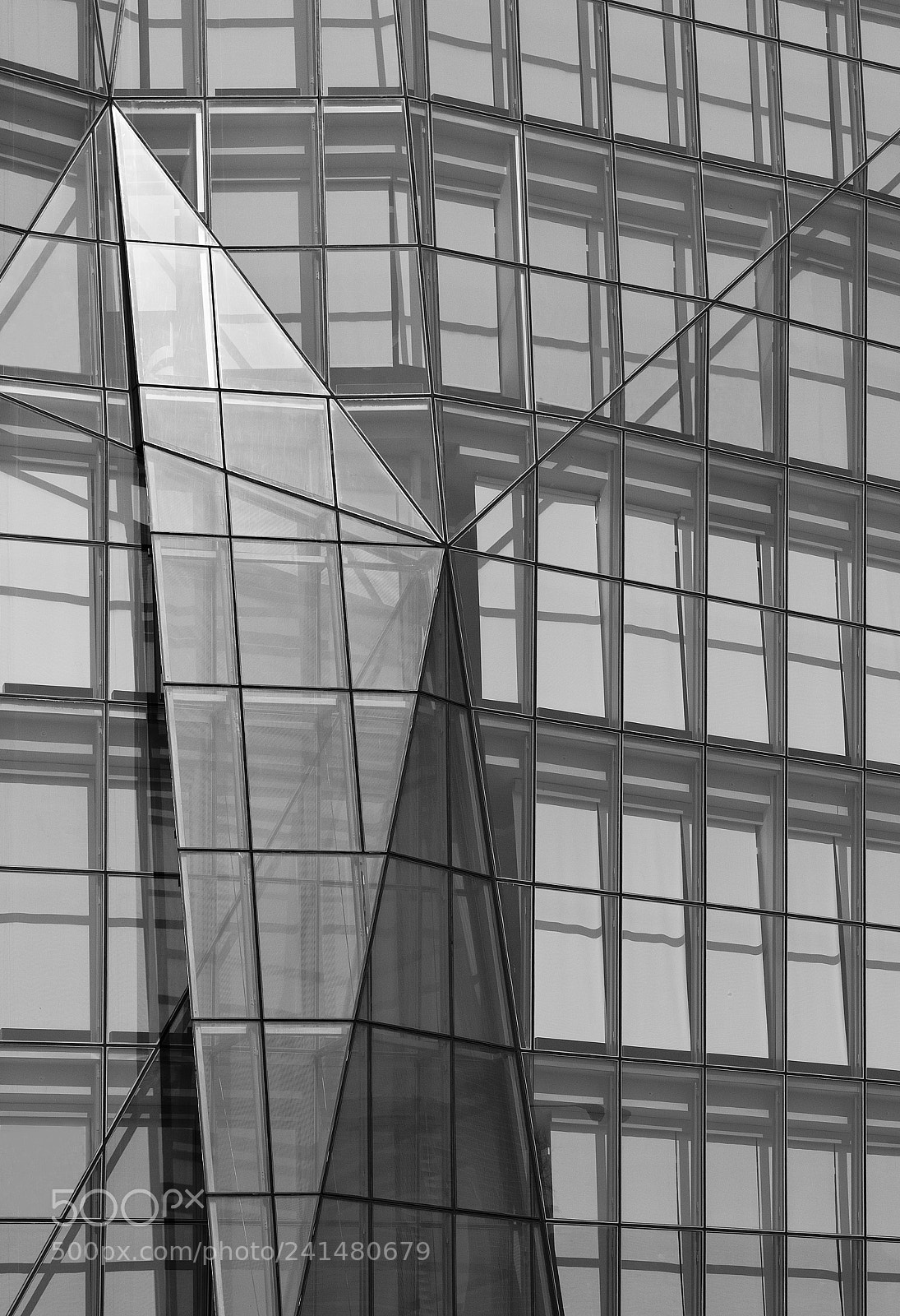 Nikon D700 sample photo. Crystalline facade photography