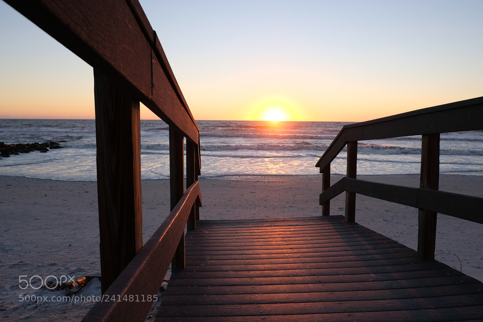 Fujifilm X-E3 sample photo. Sunset from walkway photography