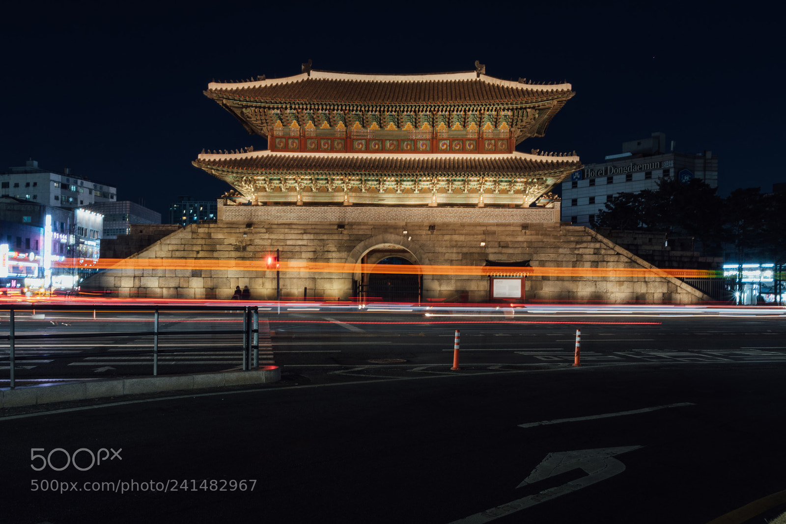 Nikon D7500 sample photo. Dongdaemun gate heunginjimun gate photography