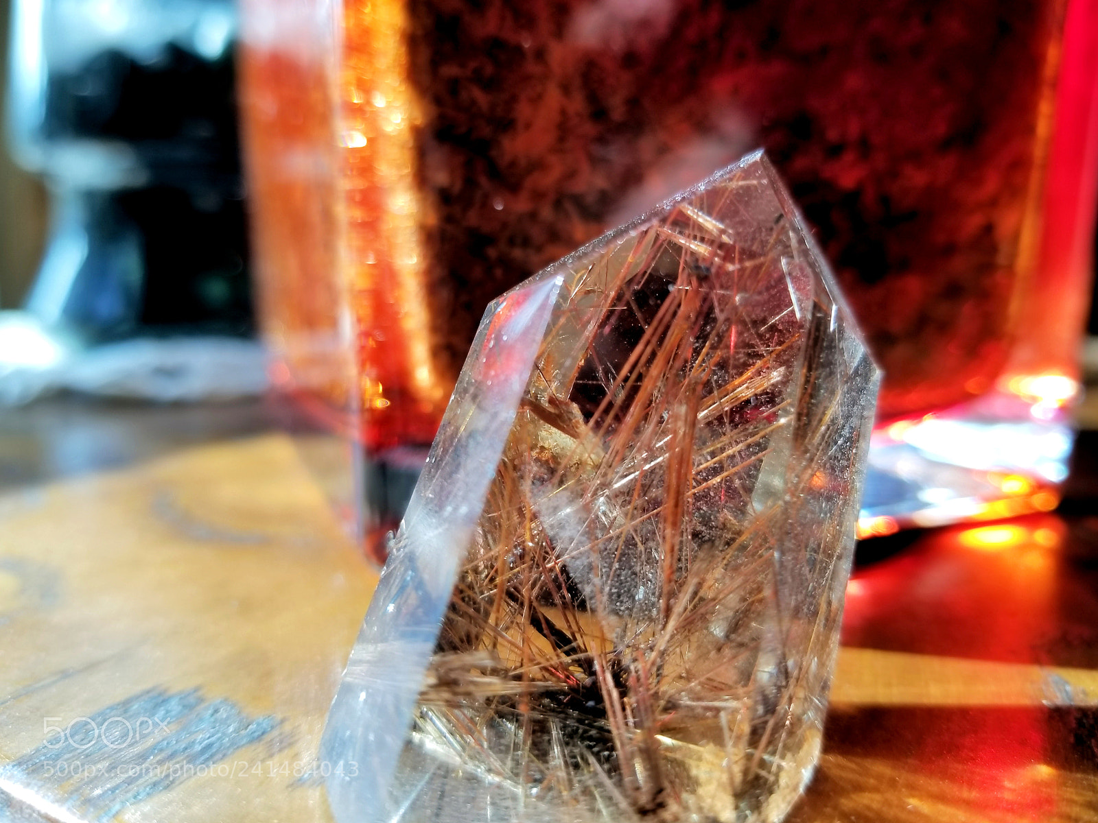 Samsung Galaxy S8+ sample photo. Rutilated quartz photography