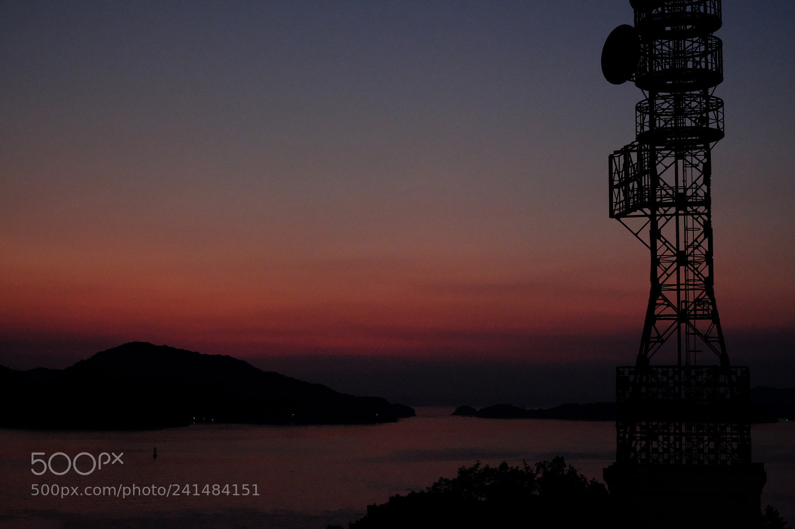 Fujifilm X-Pro2 sample photo. 与島・日没 photography