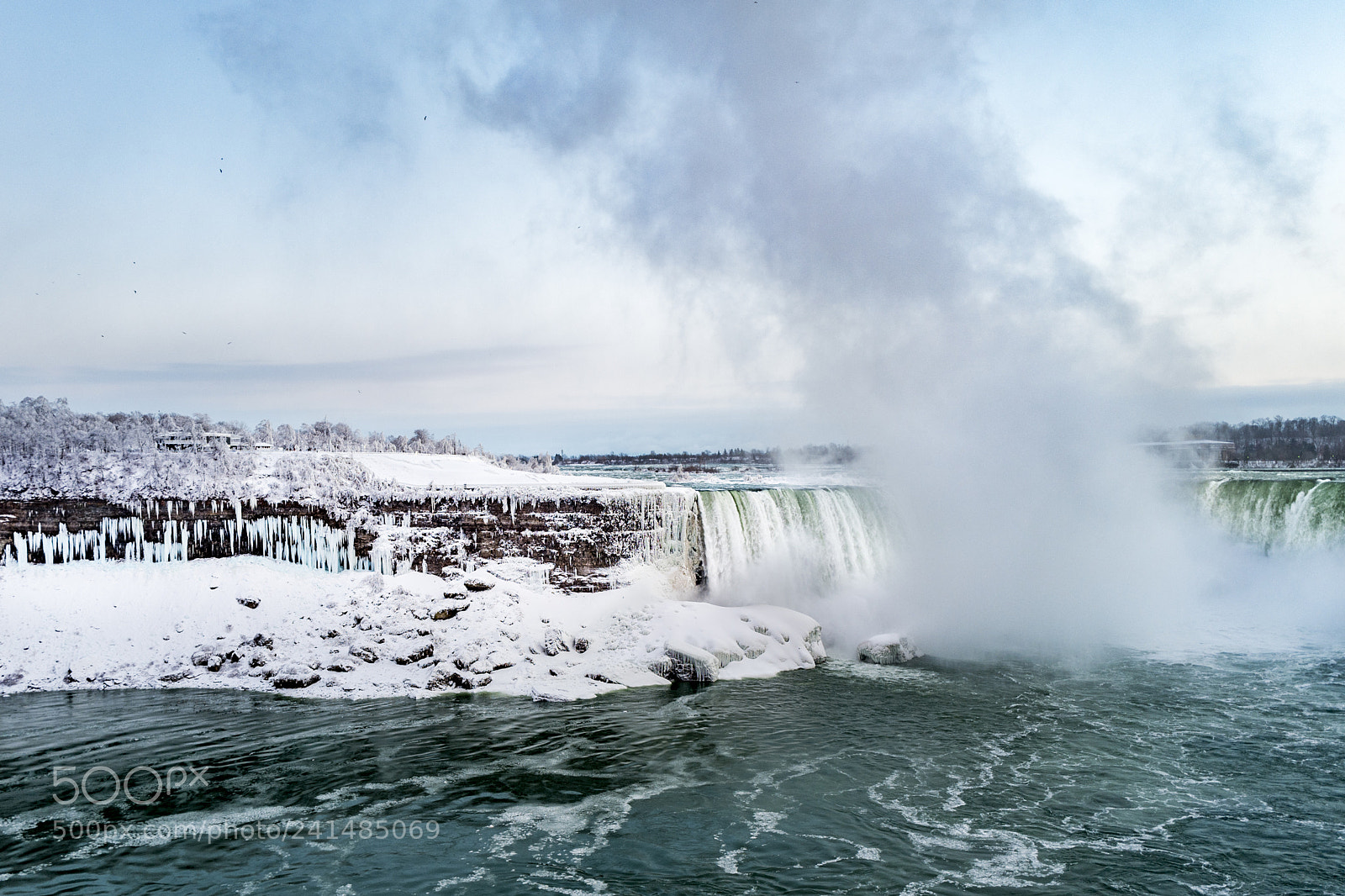 Leica Q (Typ 116) sample photo. Frozen falls photography