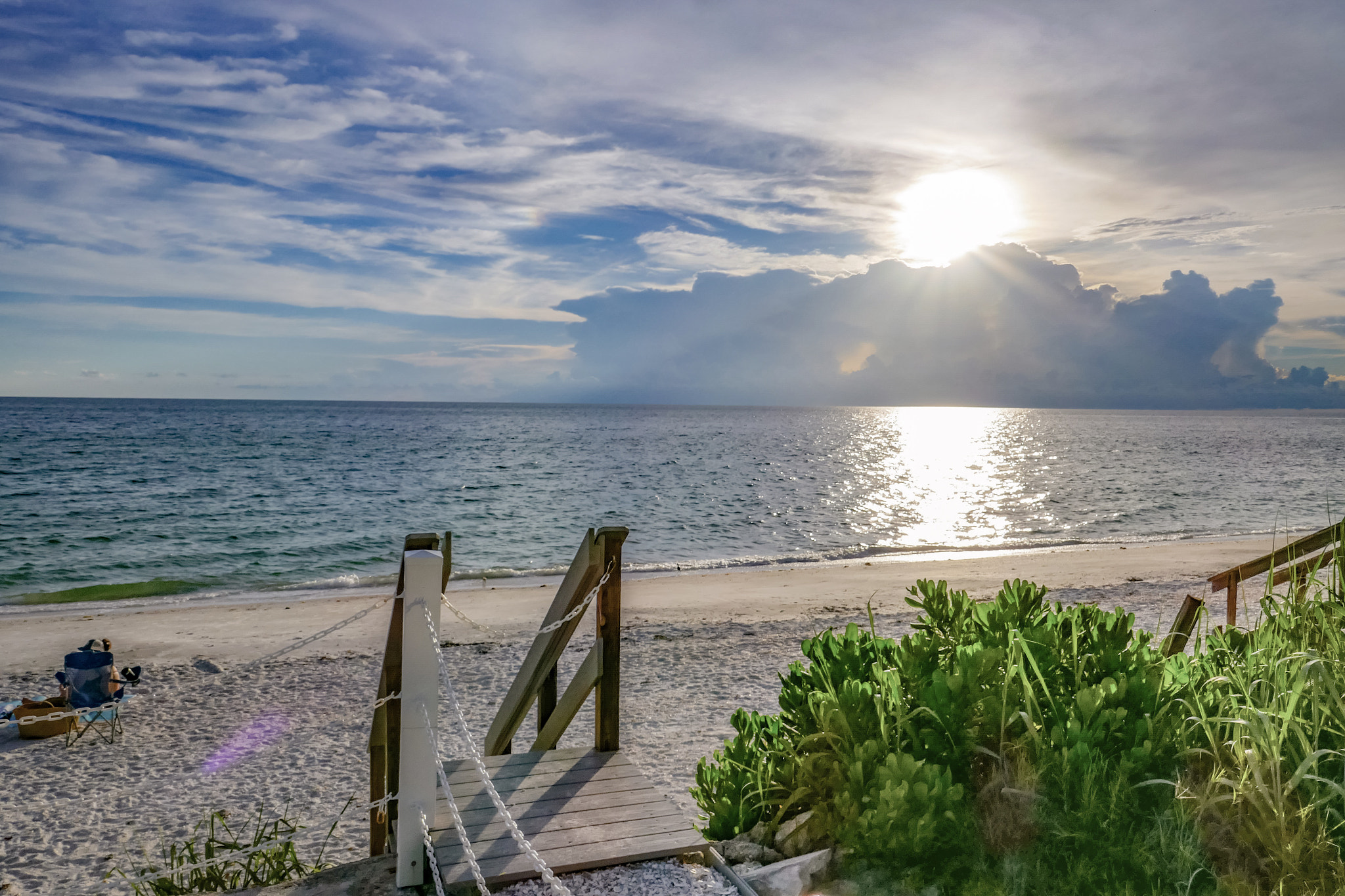Panasonic Lumix DMC-ZS100 (Lumix DMC-TZ100) sample photo. Private beach near siesta key florida photography