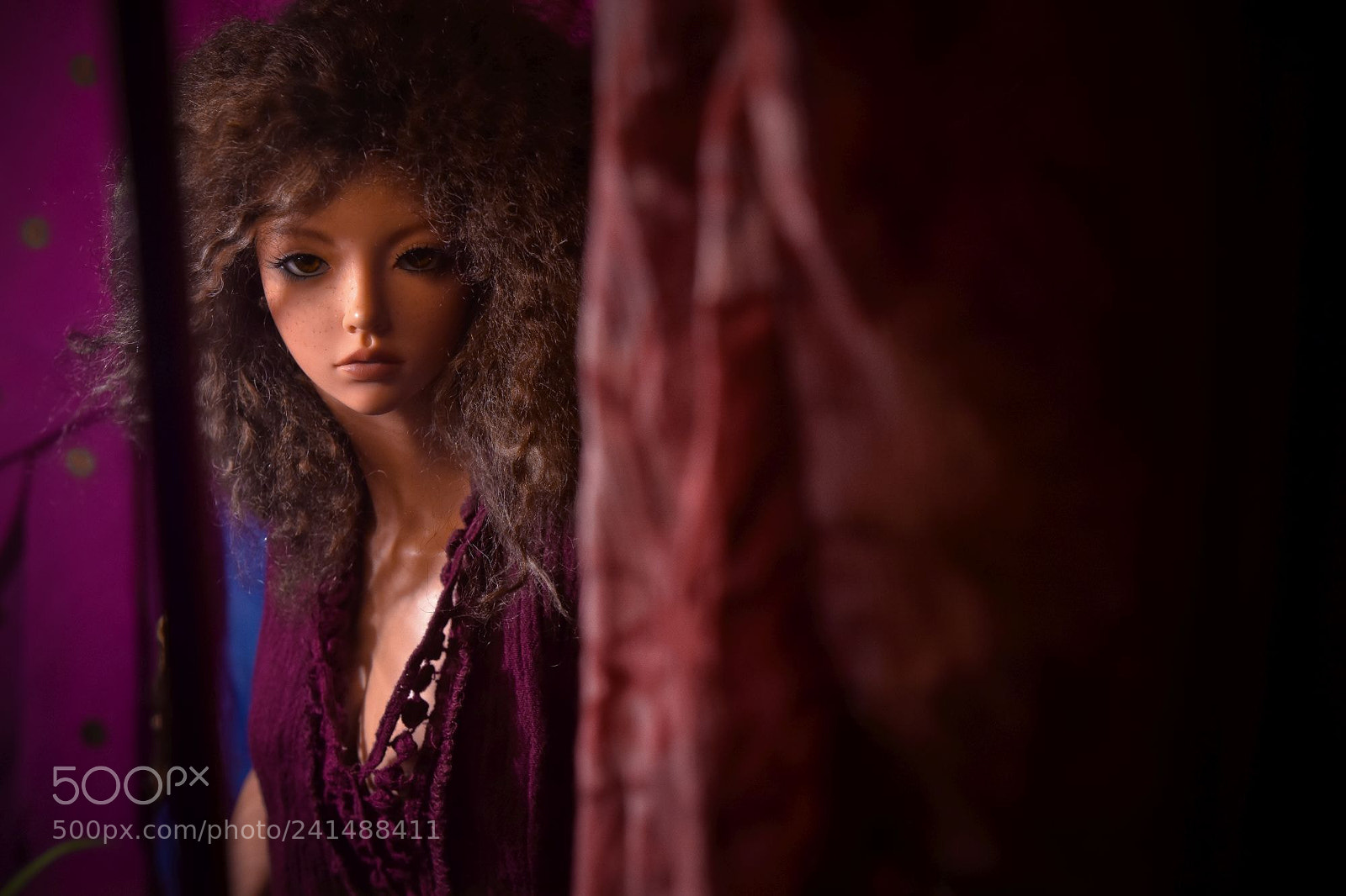Nikon D7200 sample photo. Behind the curtain photography