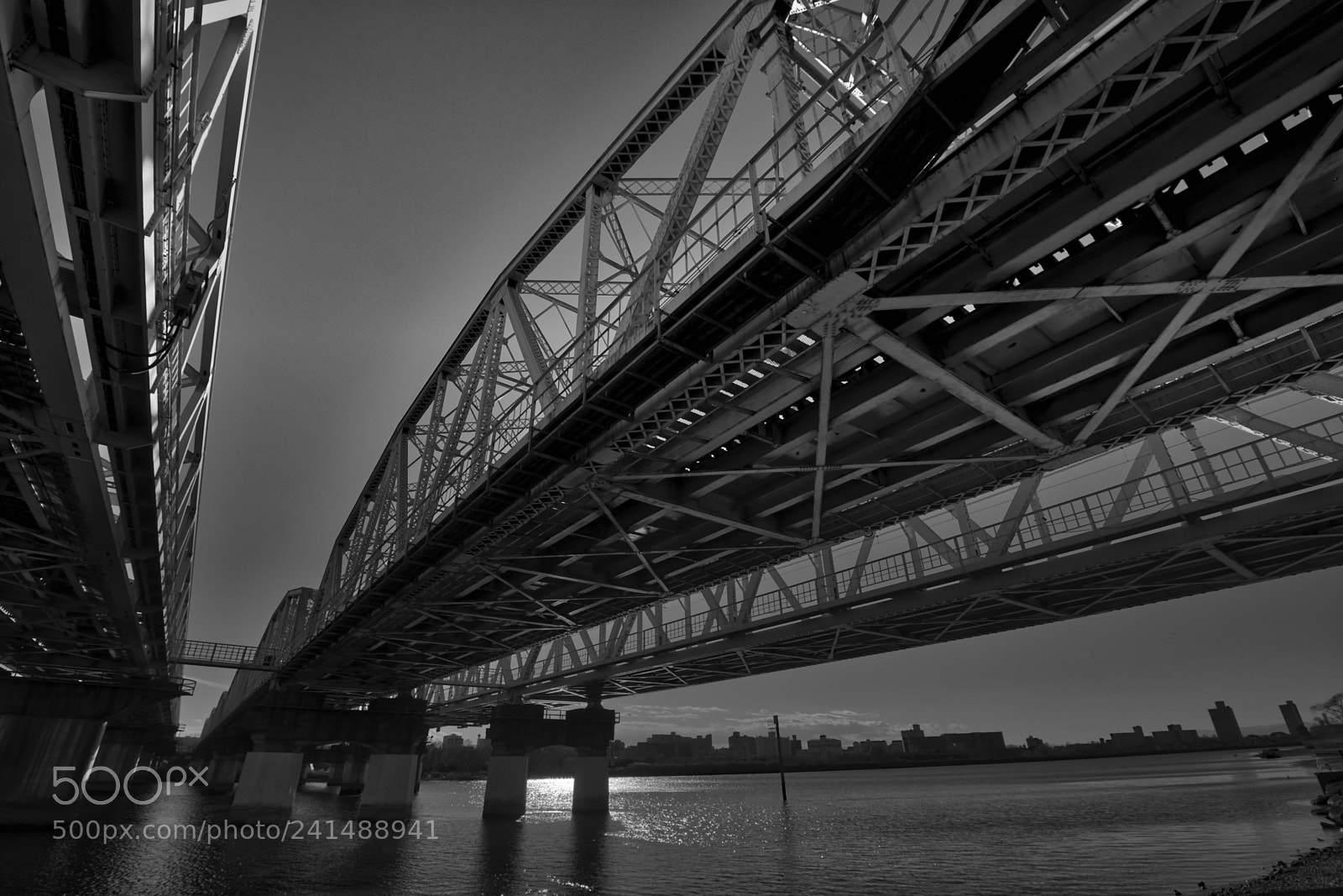 Fujifilm X-Pro2 sample photo. Arakawa railway bridge photography