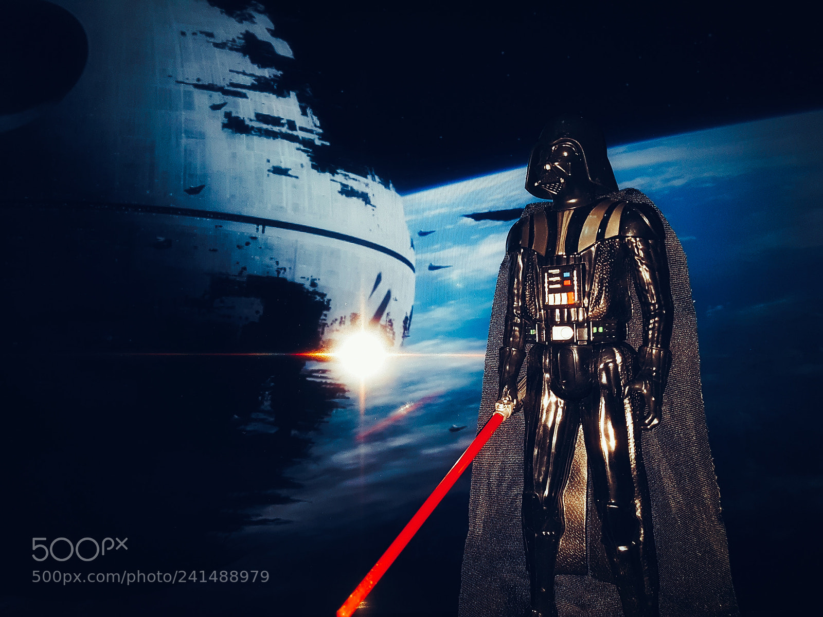 Samsung Galaxy S7 sample photo. Star wars dark vader photography