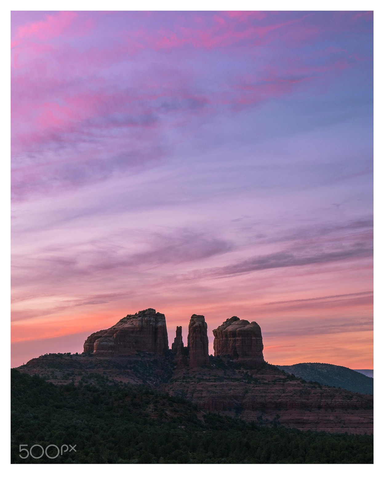 Fujifilm X-T2 sample photo. Cathedral rock photography