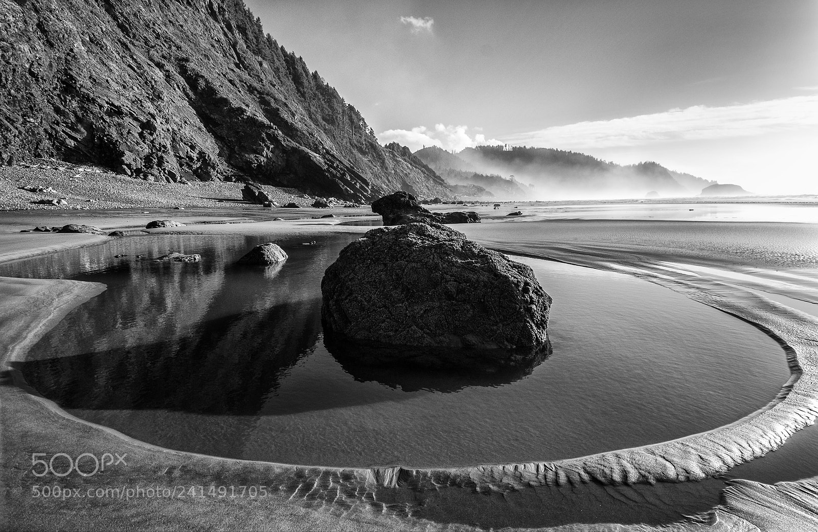 Pentax K-5 II sample photo. Rock in tide pool photography