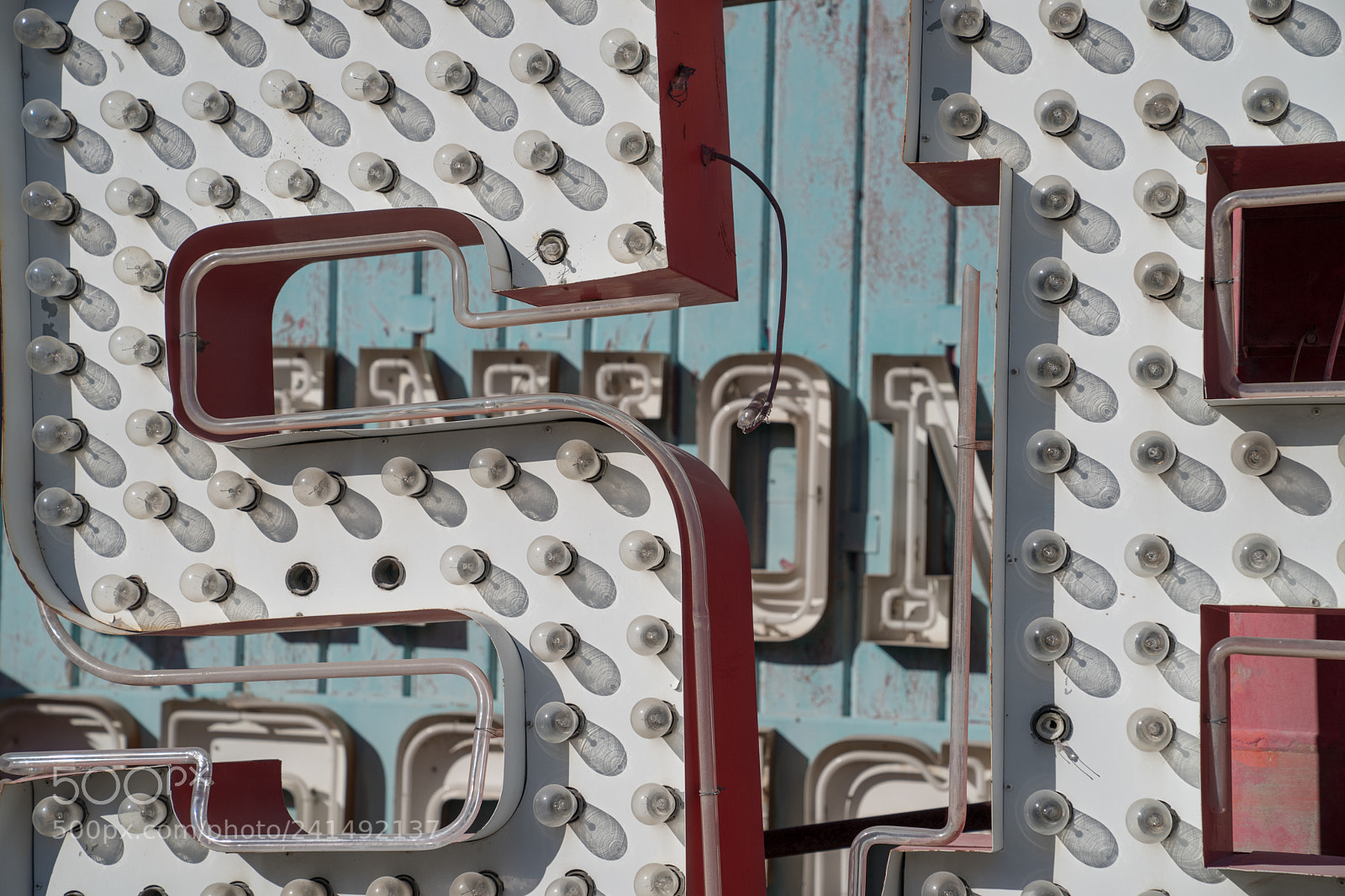 Sony a9 sample photo. Binion's horseshoe photography