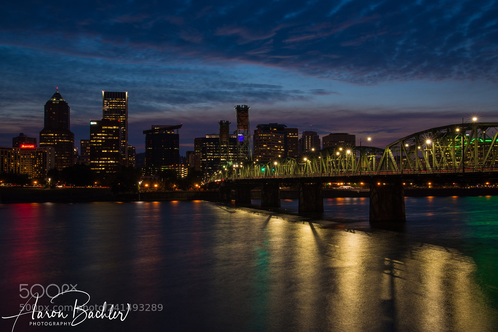 Nikon D600 sample photo. Portland twilight photography