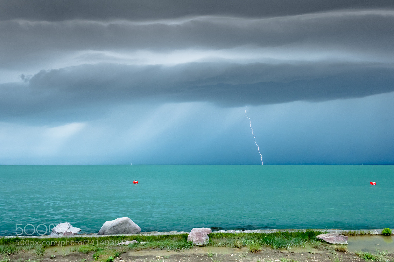 Nikon D2X sample photo. Dramatic before storm view photography