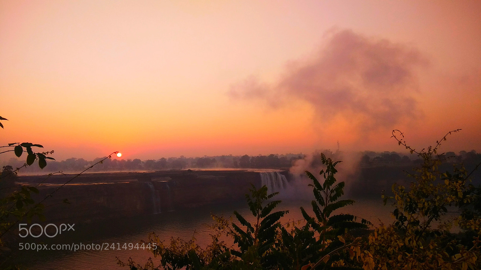 Xiaomi Redmi Note 4 sample photo. Chitrakoot waterfall photography