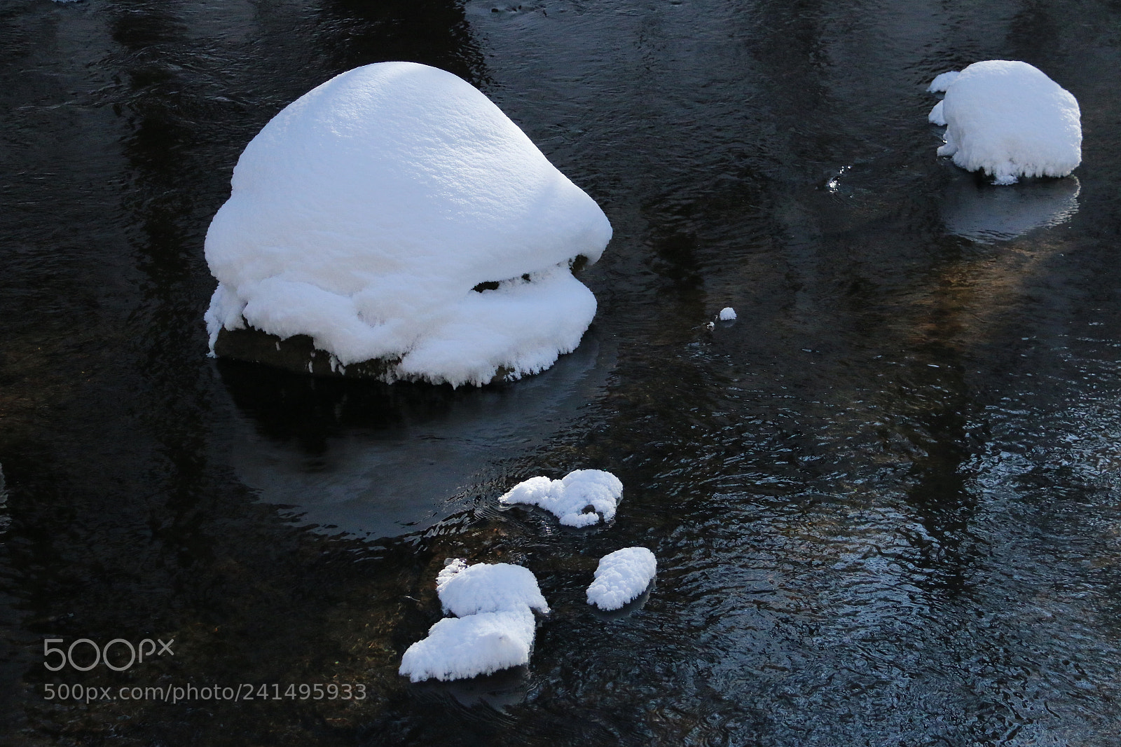 Canon EF-S 18-200mm F3.5-5.6 IS sample photo. Not frozen river photography