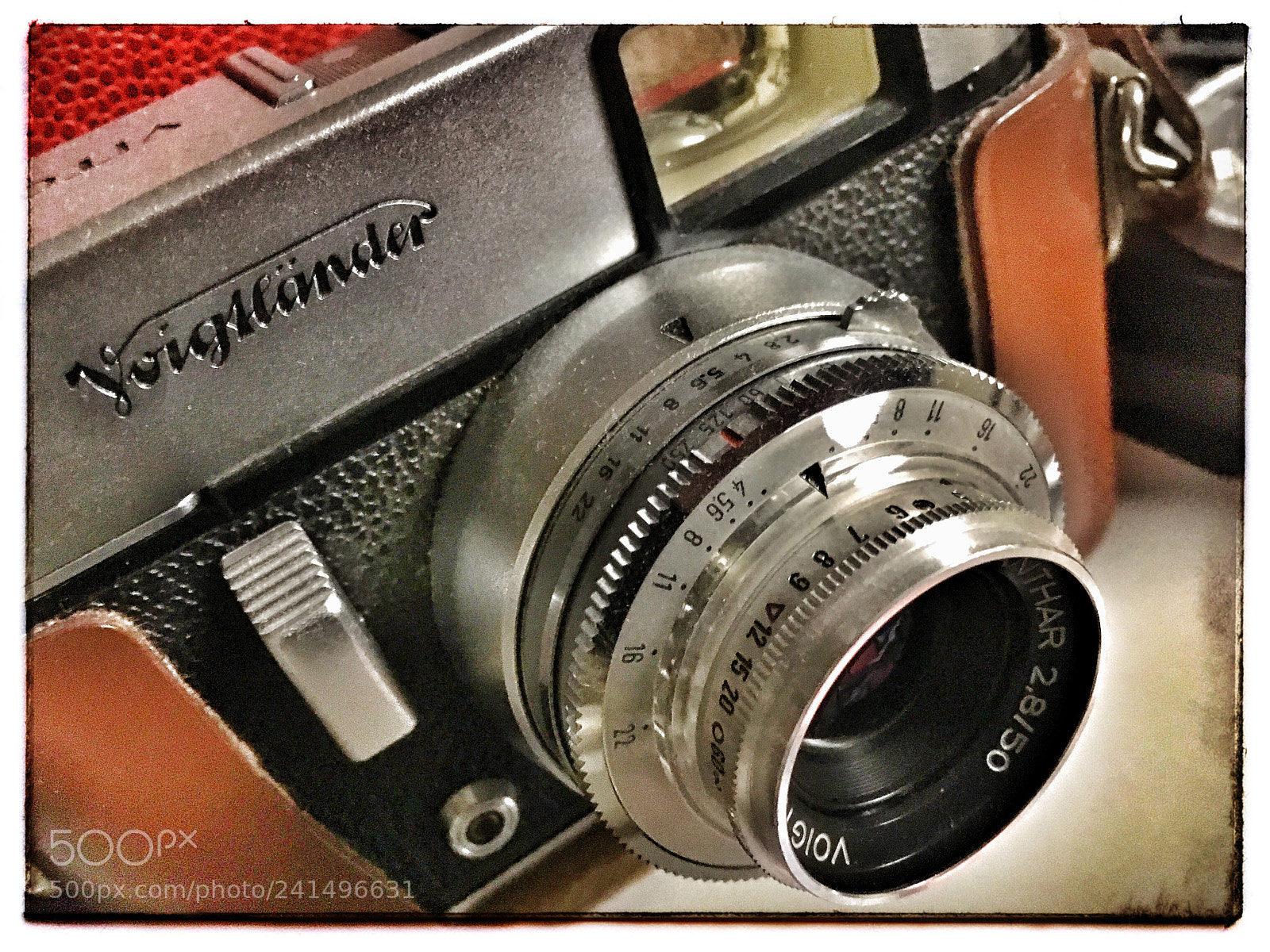 Apple iPhone SE sample photo. Old voigtlander camera. photography