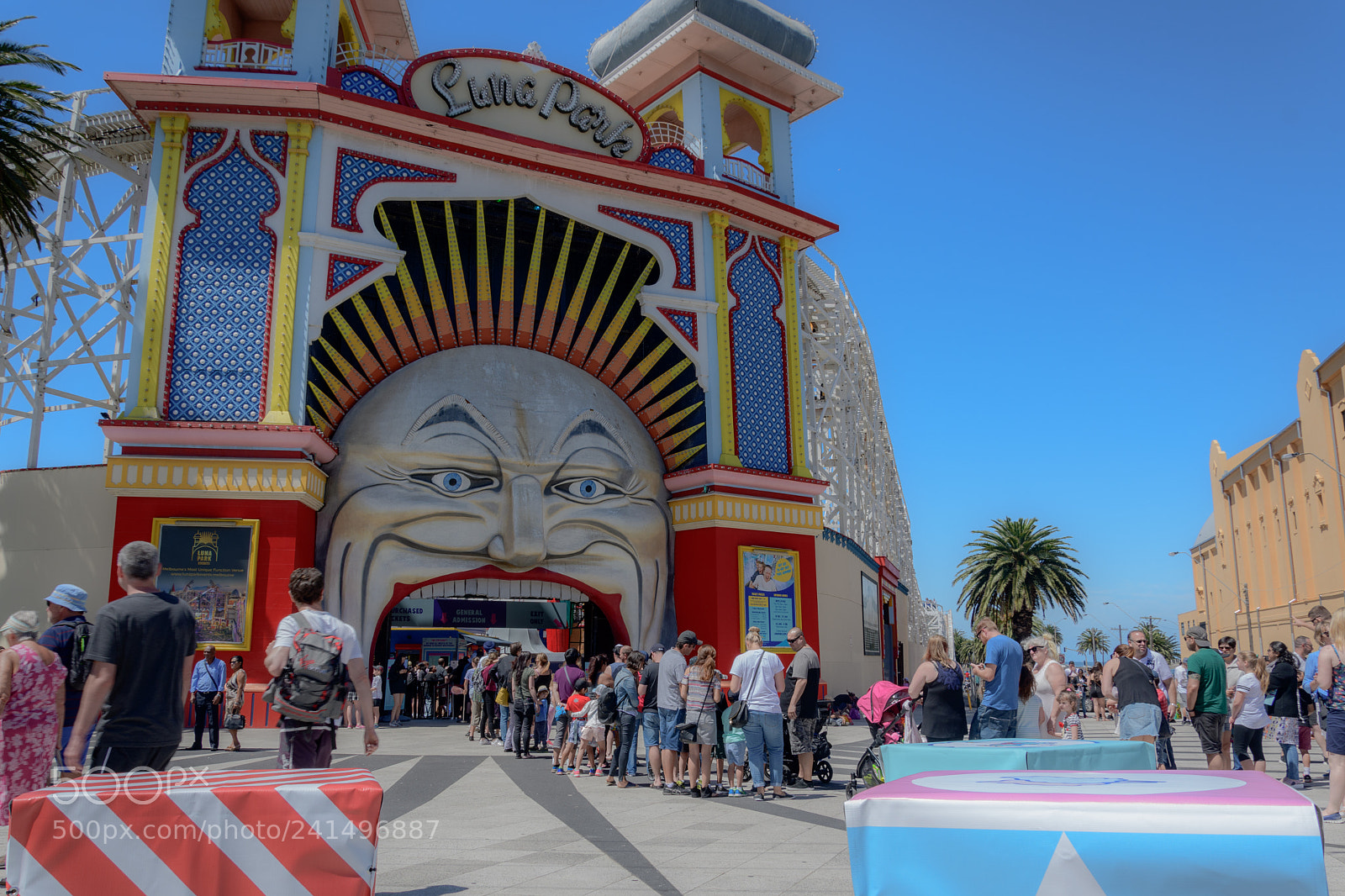 Nikon D7500 sample photo. Luna park, st kilda photography