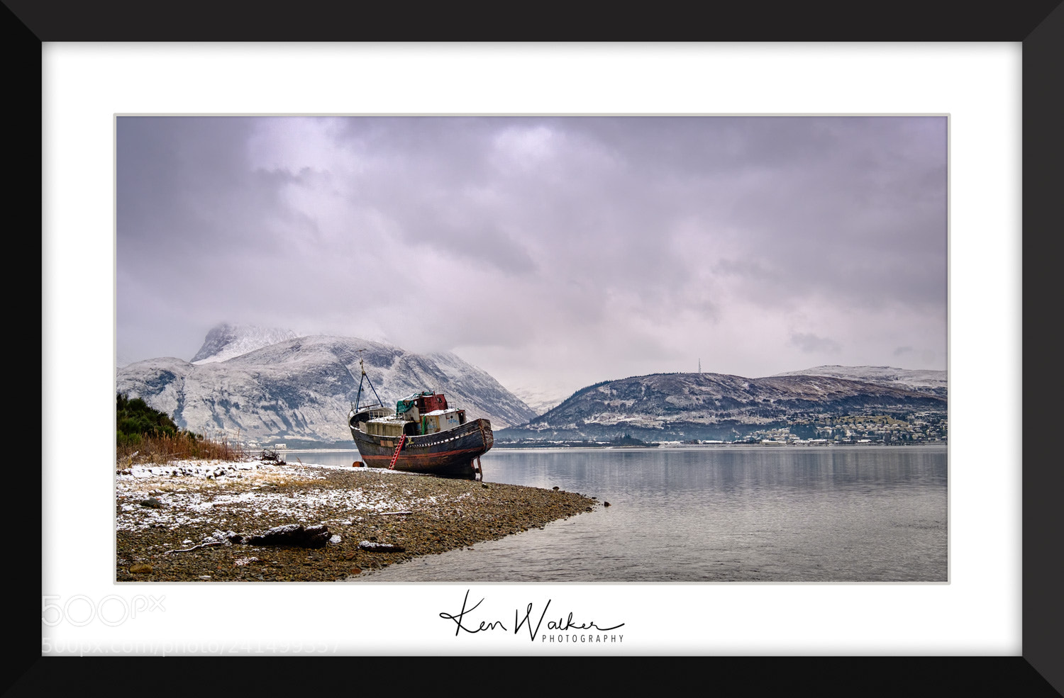Fujifilm X-T2 sample photo. The corpach wreck photography