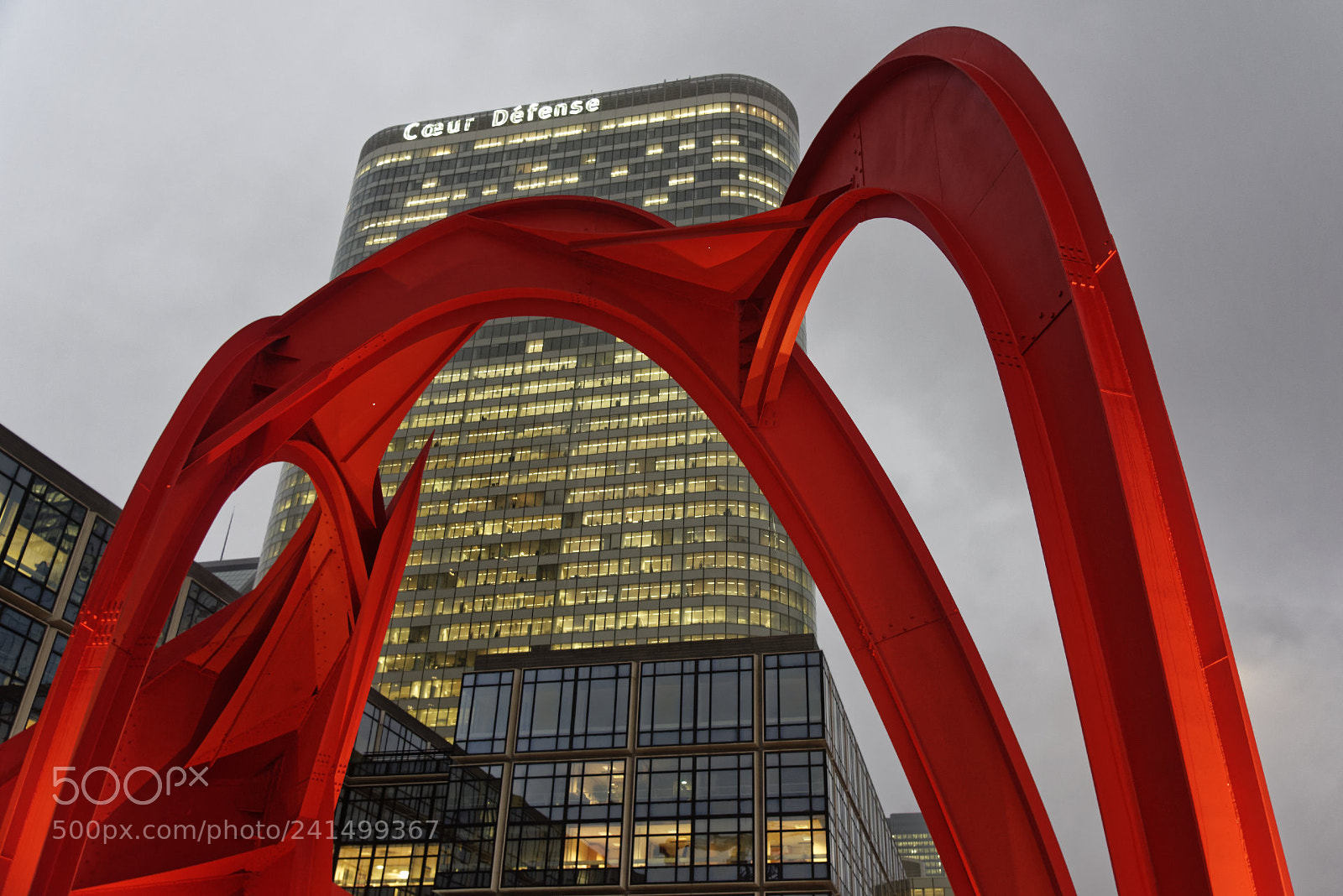 Nikon AF-S Nikkor 24-120mm F4G ED VR sample photo. Paris la défense photography