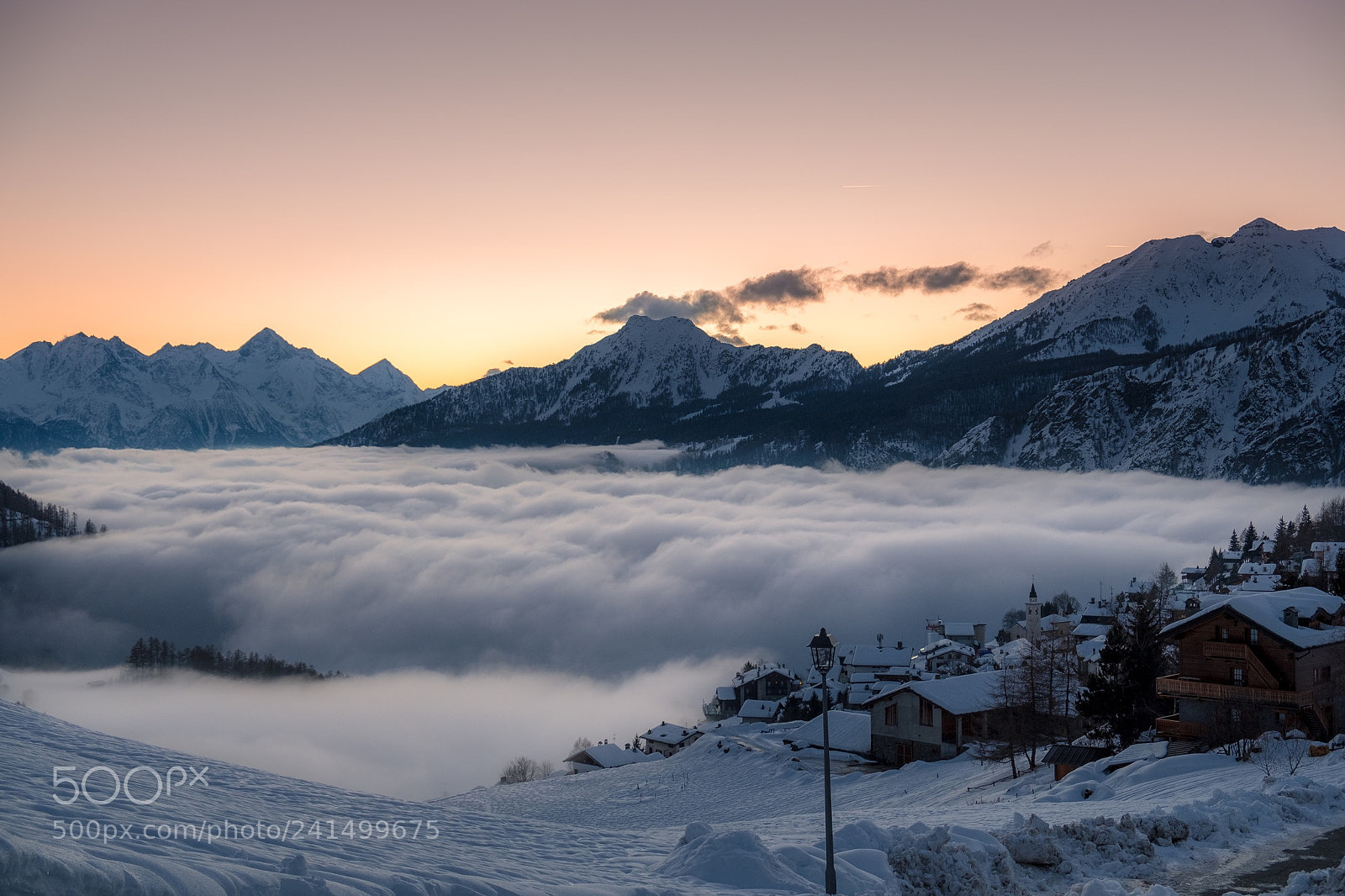 Fujifilm X-T20 sample photo. Chamois sunset photography