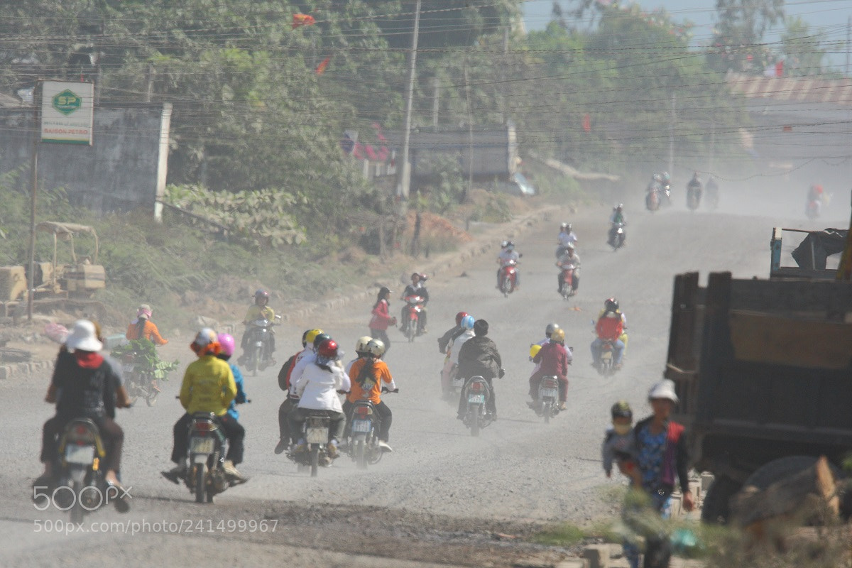 Canon EOS-1D Mark III sample photo. Logistics in vietnam photography
