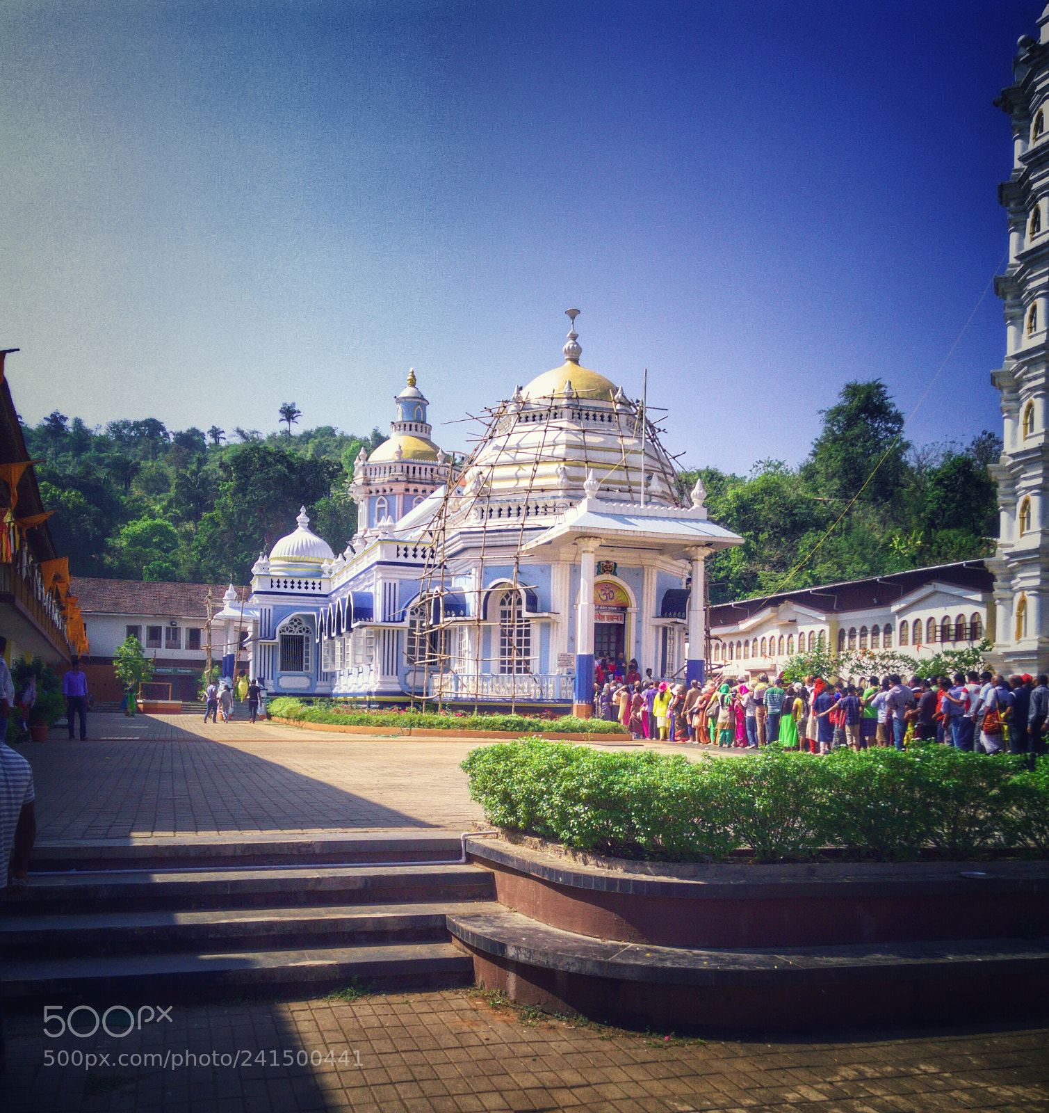 OPPO A37fw-International sample photo. Beautiful temple of goa photography