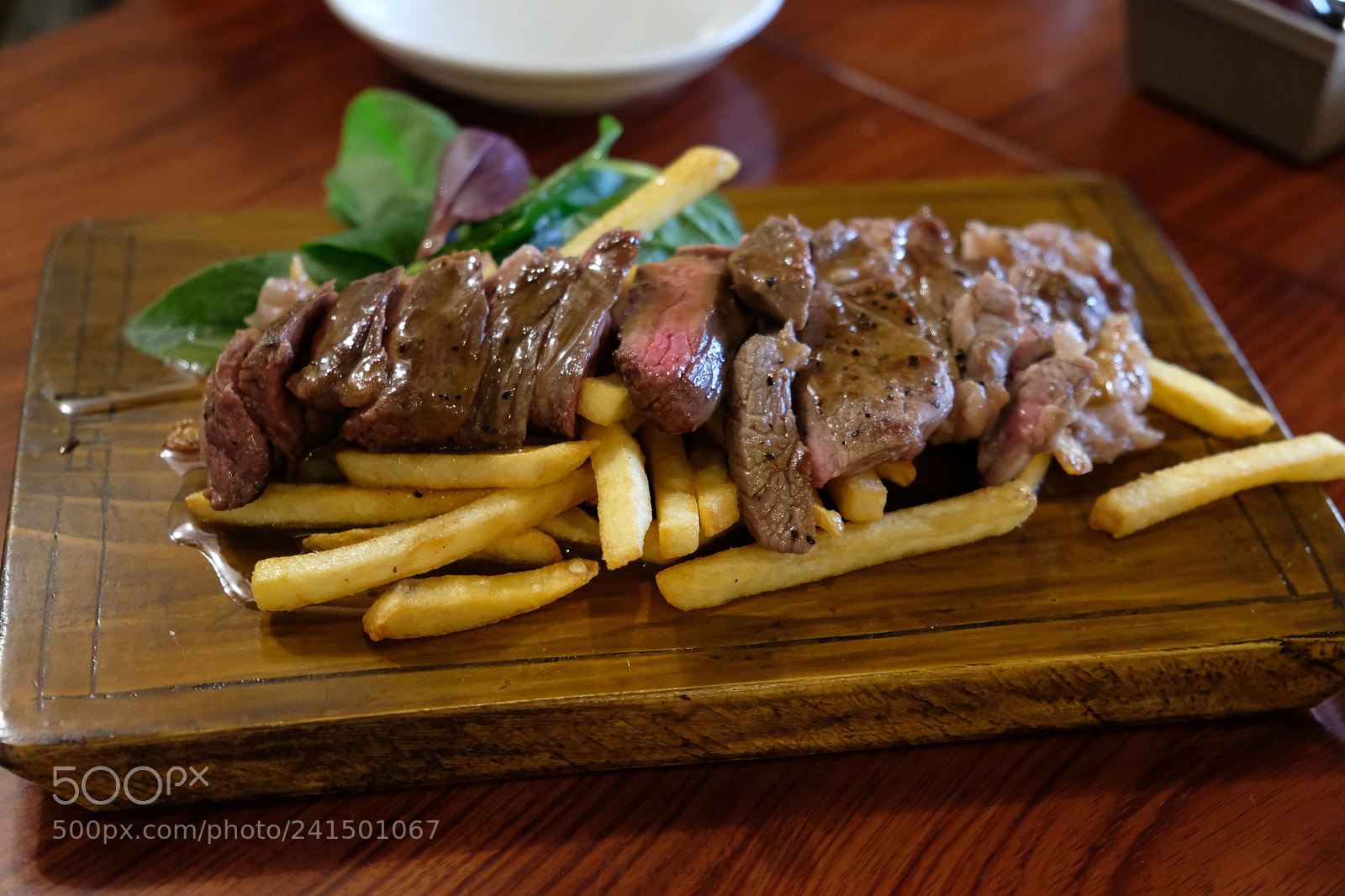 Fujifilm X-T2 sample photo. Beef steaks with french photography