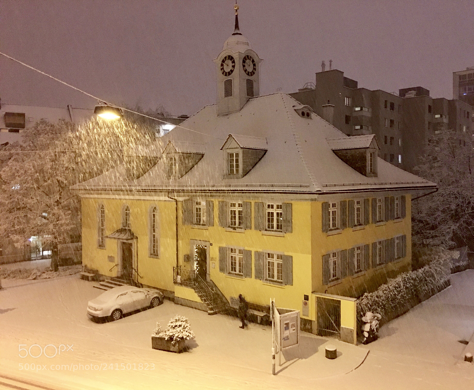 Apple iPhone 6s Plus sample photo. Zürich by night photography