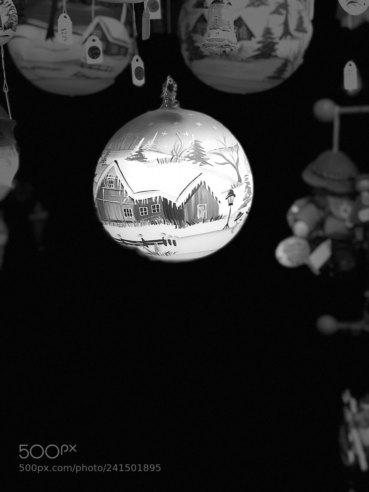 Apple iPhone X sample photo. Christmas decoration photography