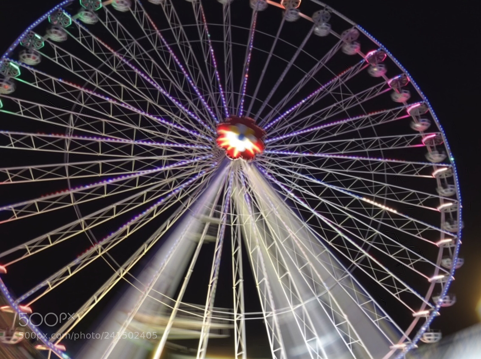 Apple iPhone X sample photo. Ferris wheel in prater photography