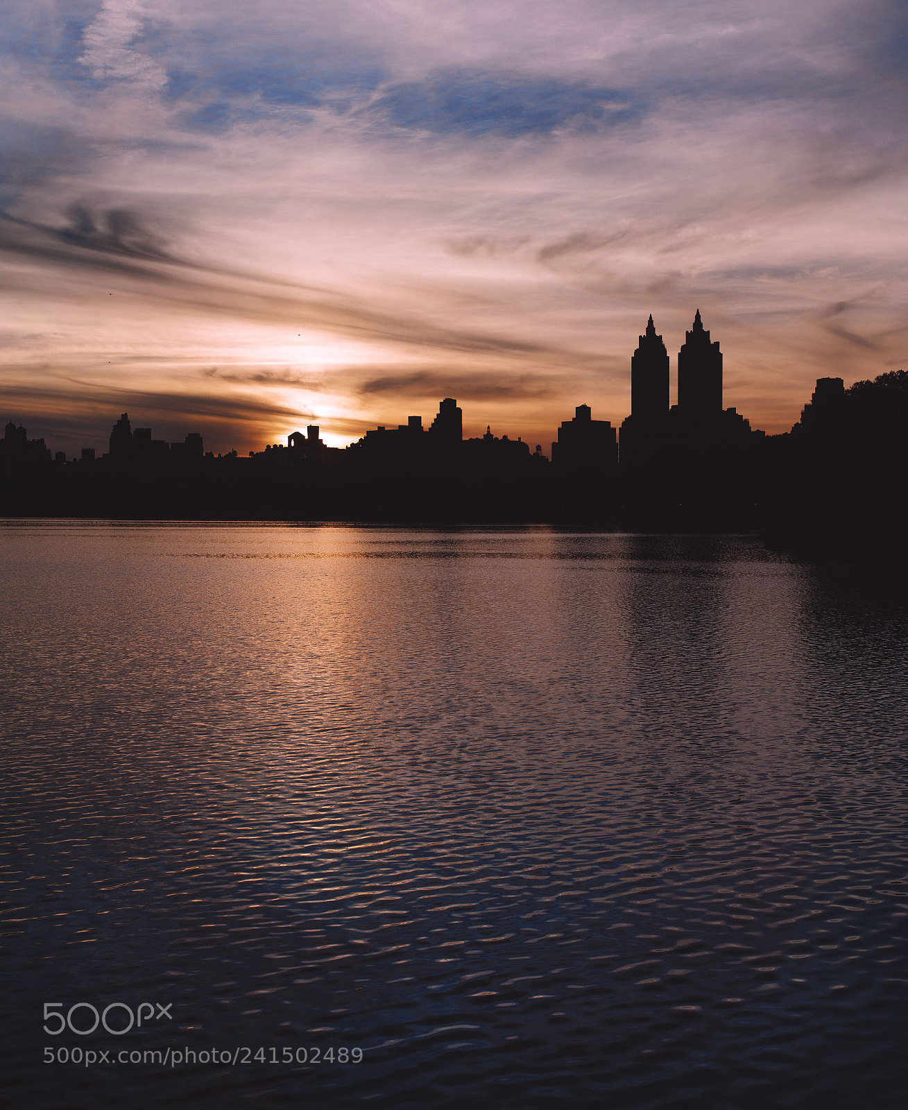 Nikon D700 sample photo. Central park sunset photography