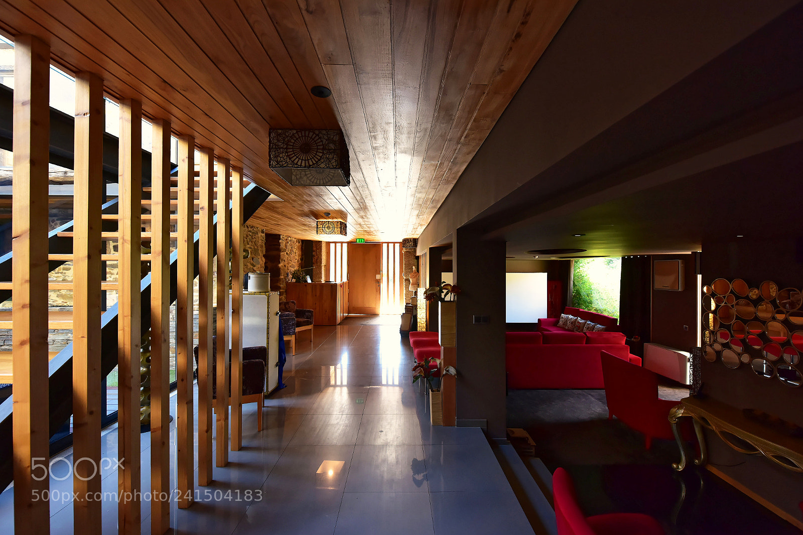 Nikon D810 sample photo. Hallway perspective photography