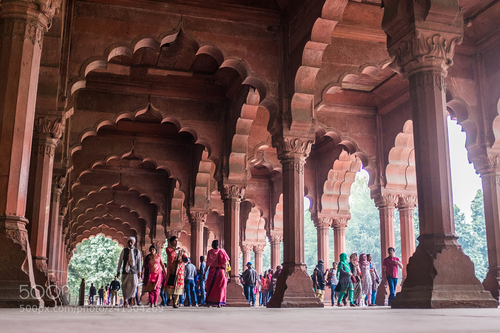 Fujifilm X100T sample photo. The red fort photography